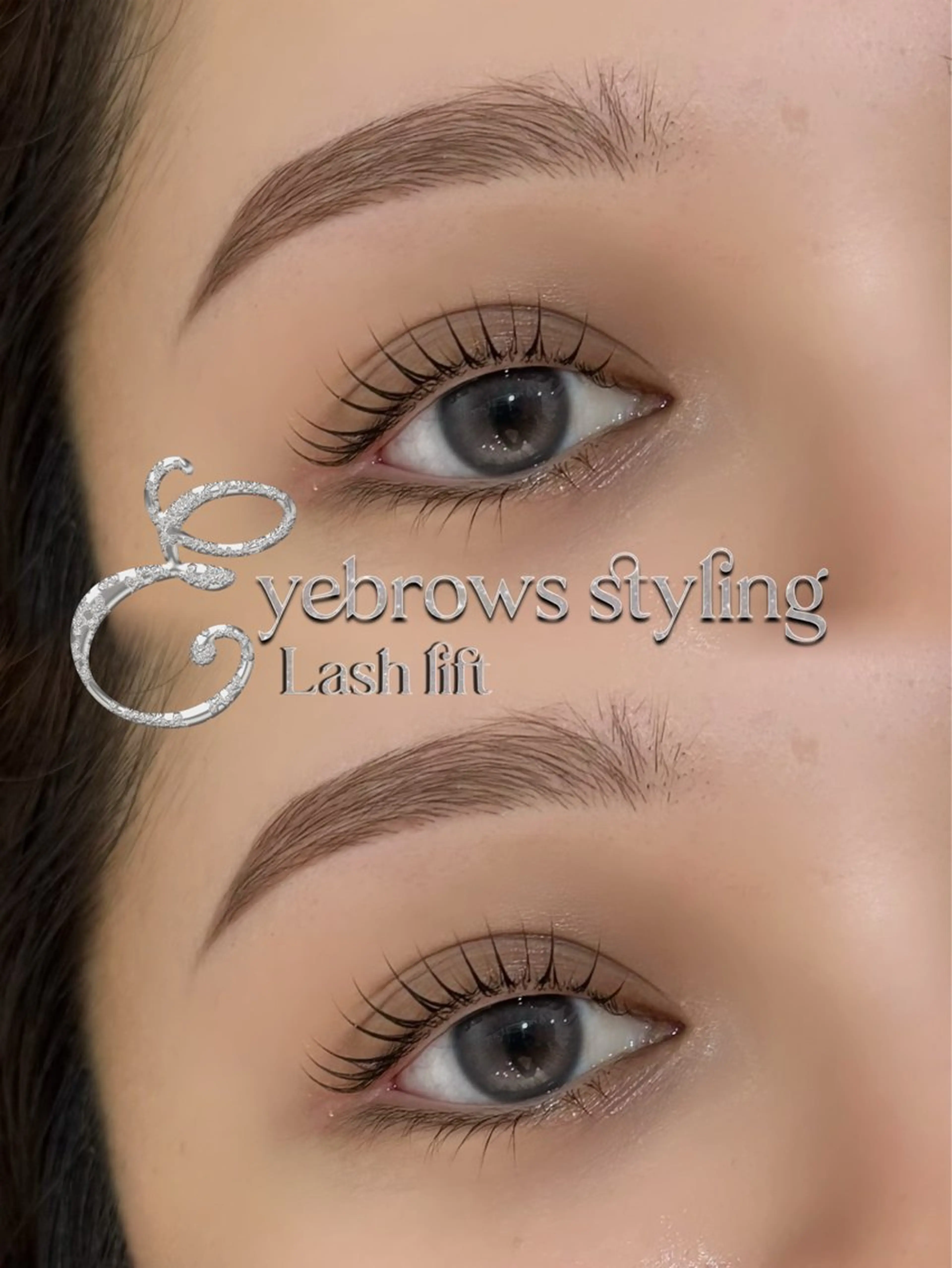 【ラッシュリフト+アイブロウ】💛パリジェンヌにも変更可能です！の写真