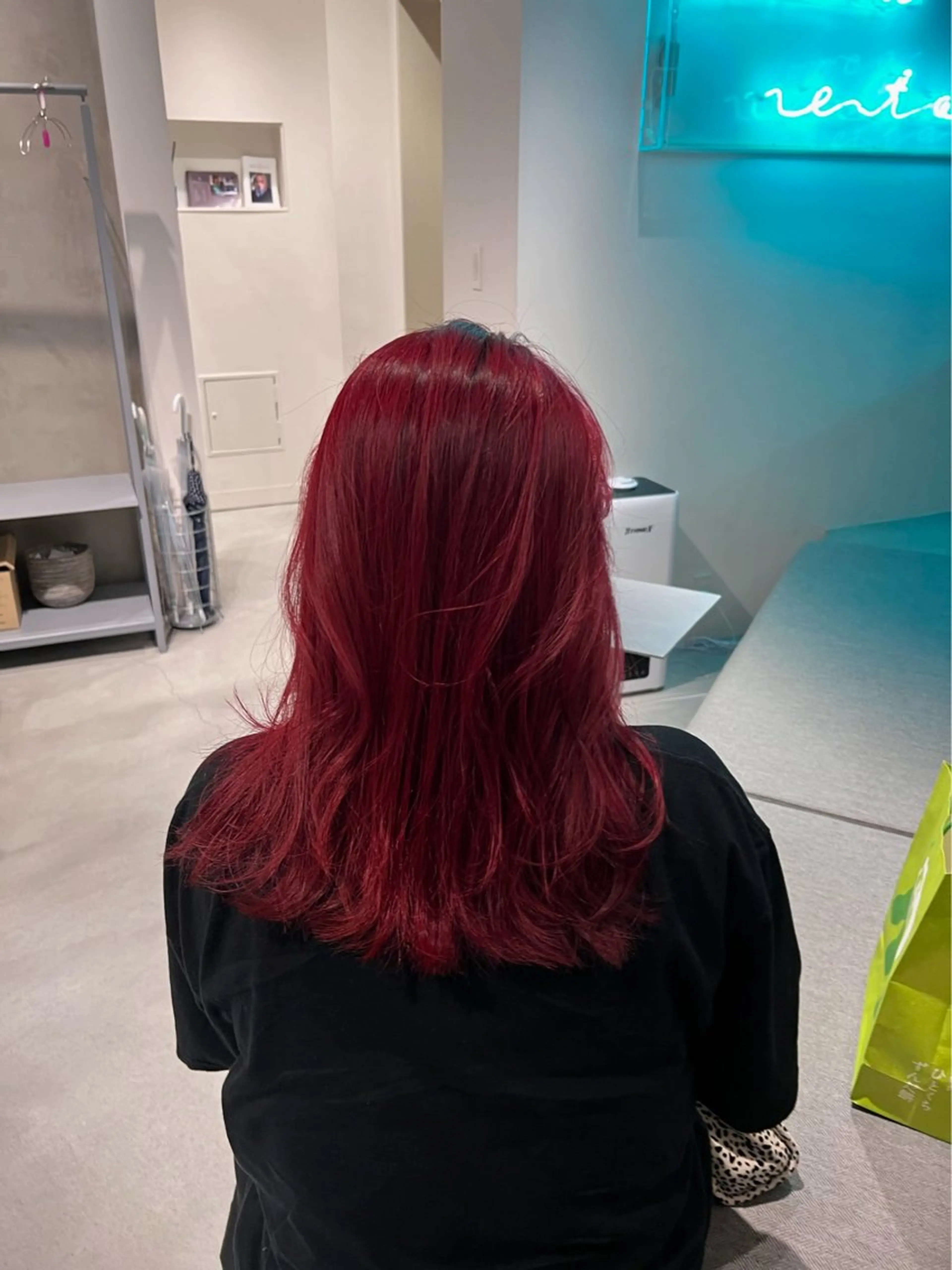 セミロング カラー ヘアカラー トリートメント 🌐👽フクイ キララ🌎💎のヘアスタイル