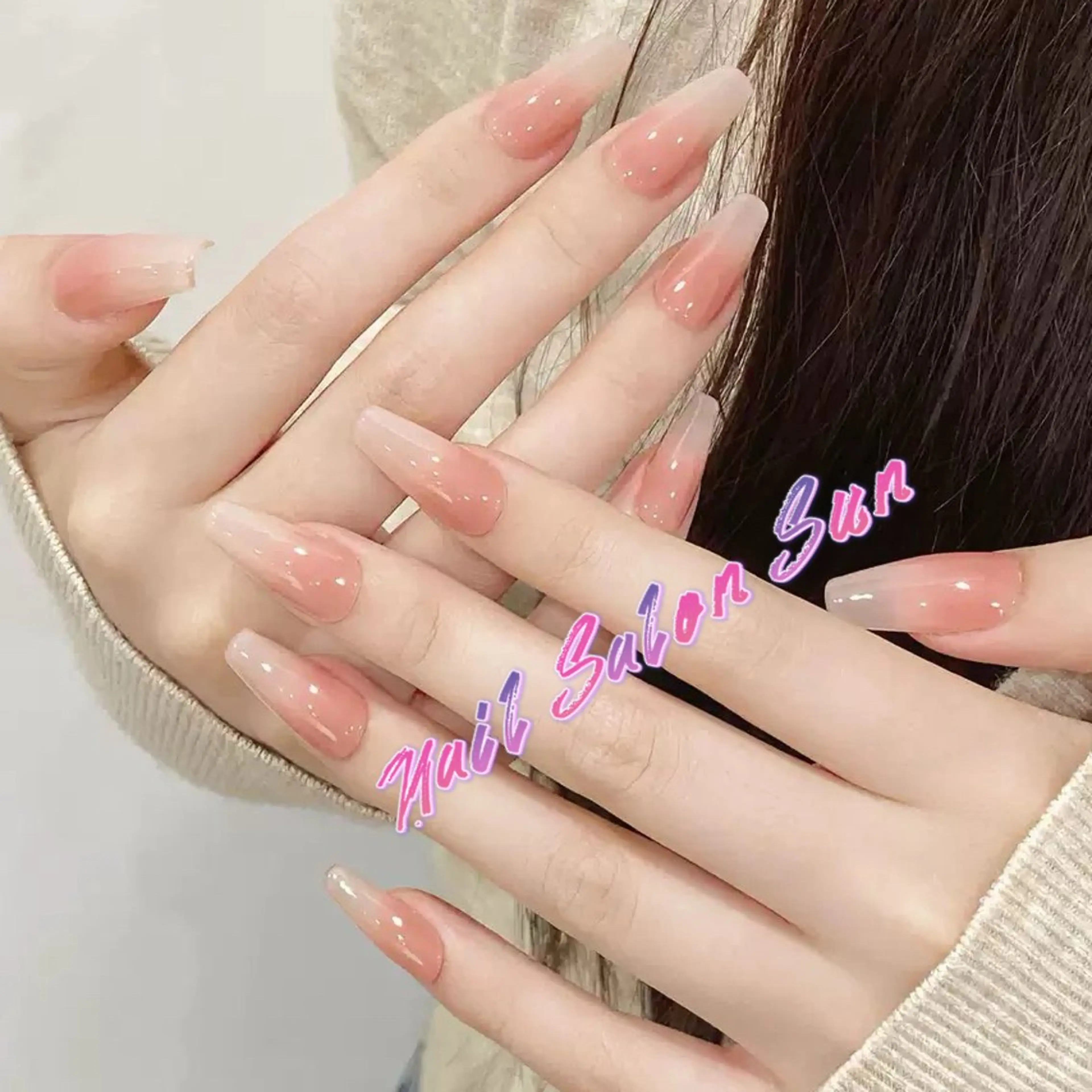 ネイル グラデーション ハンドネイル Sun Nail サン ネイルサロンのネイルデザイン