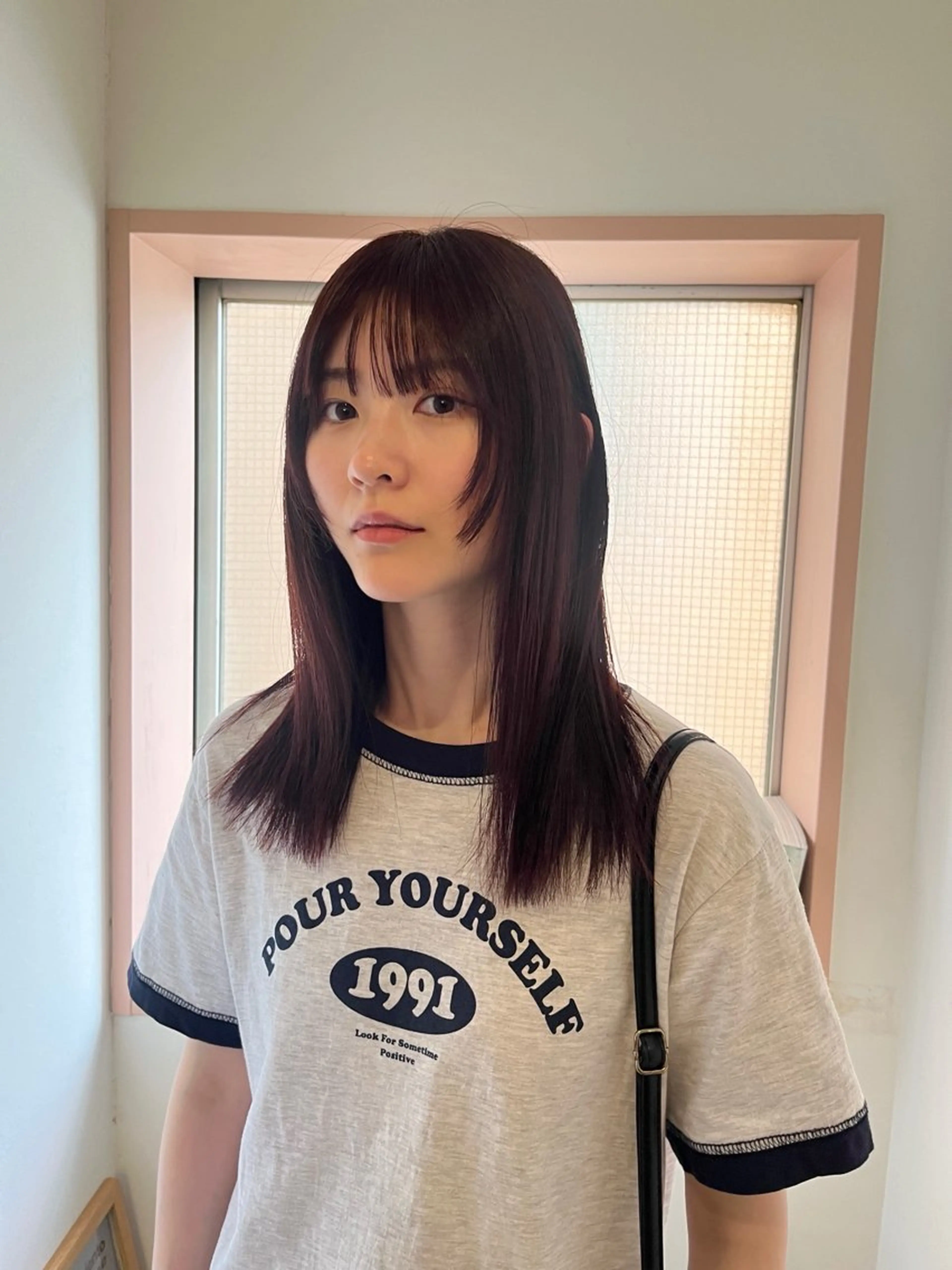 セミロング カラー ベルベチカ所属・市村 花奈のヘアスタイル