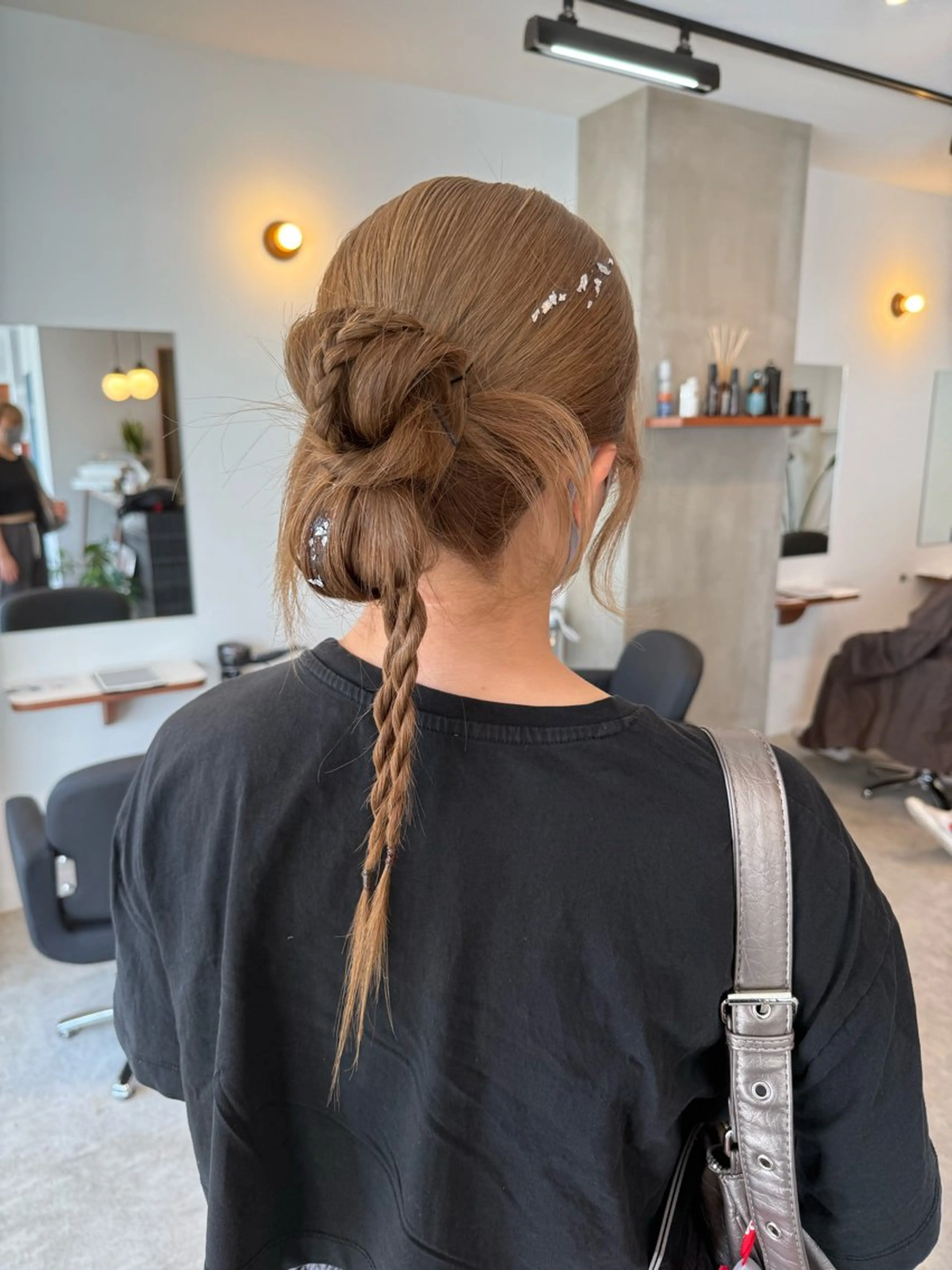 ヘアセット(アップスタイルも可)の写真