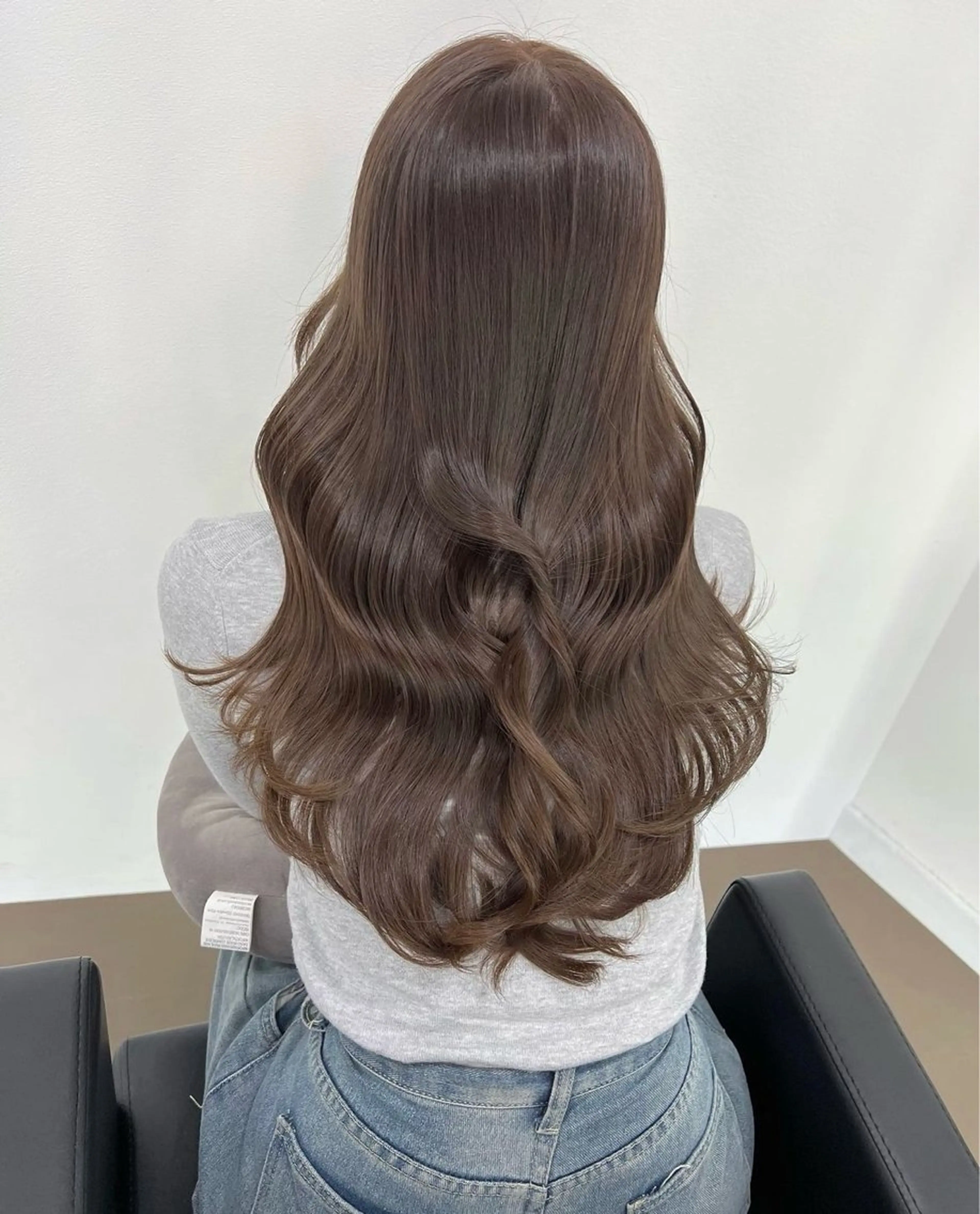 ロング ヘアカラー トリートメント みゆき/透明感カラー /カラー特化のヘアスタイル