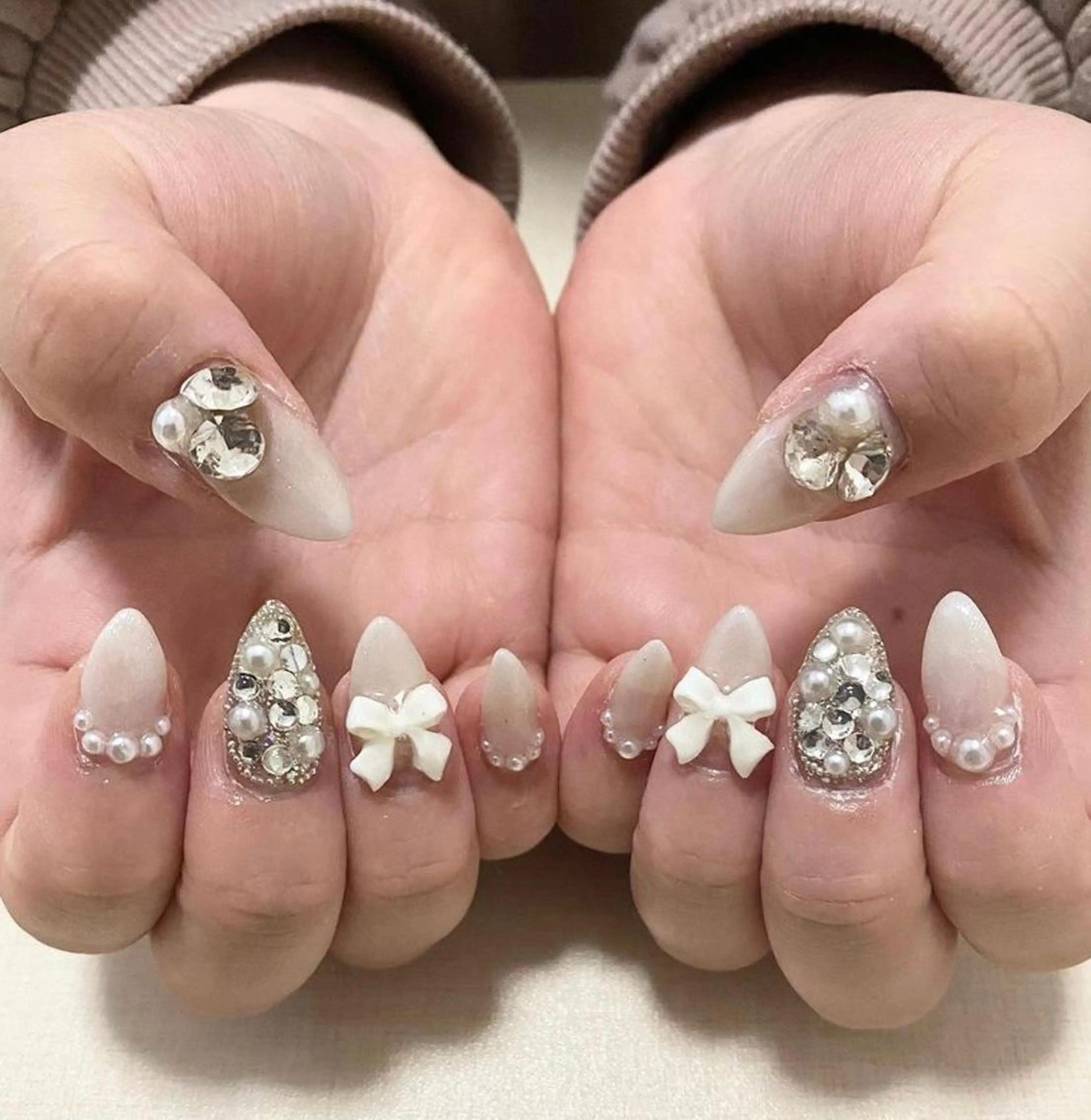 ネイル 持ち込み ハンドネイル わたなべ さやかのネイルデザイン