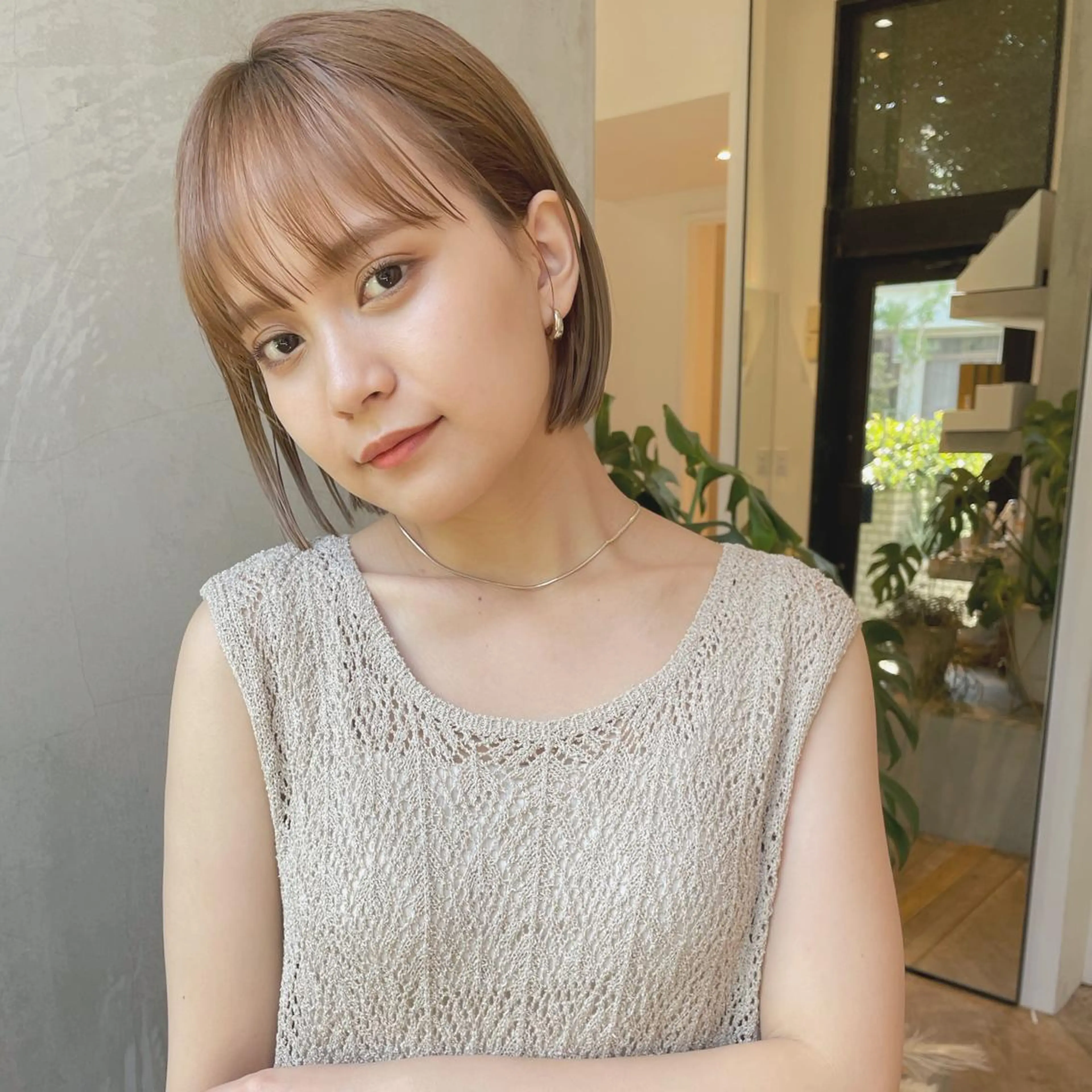 ショート カラー 透明感カラー カット ヘアカラー トリートメント 🫧透明感ヘア🫧 🧸竹花　彩希🧸のヘアスタイル