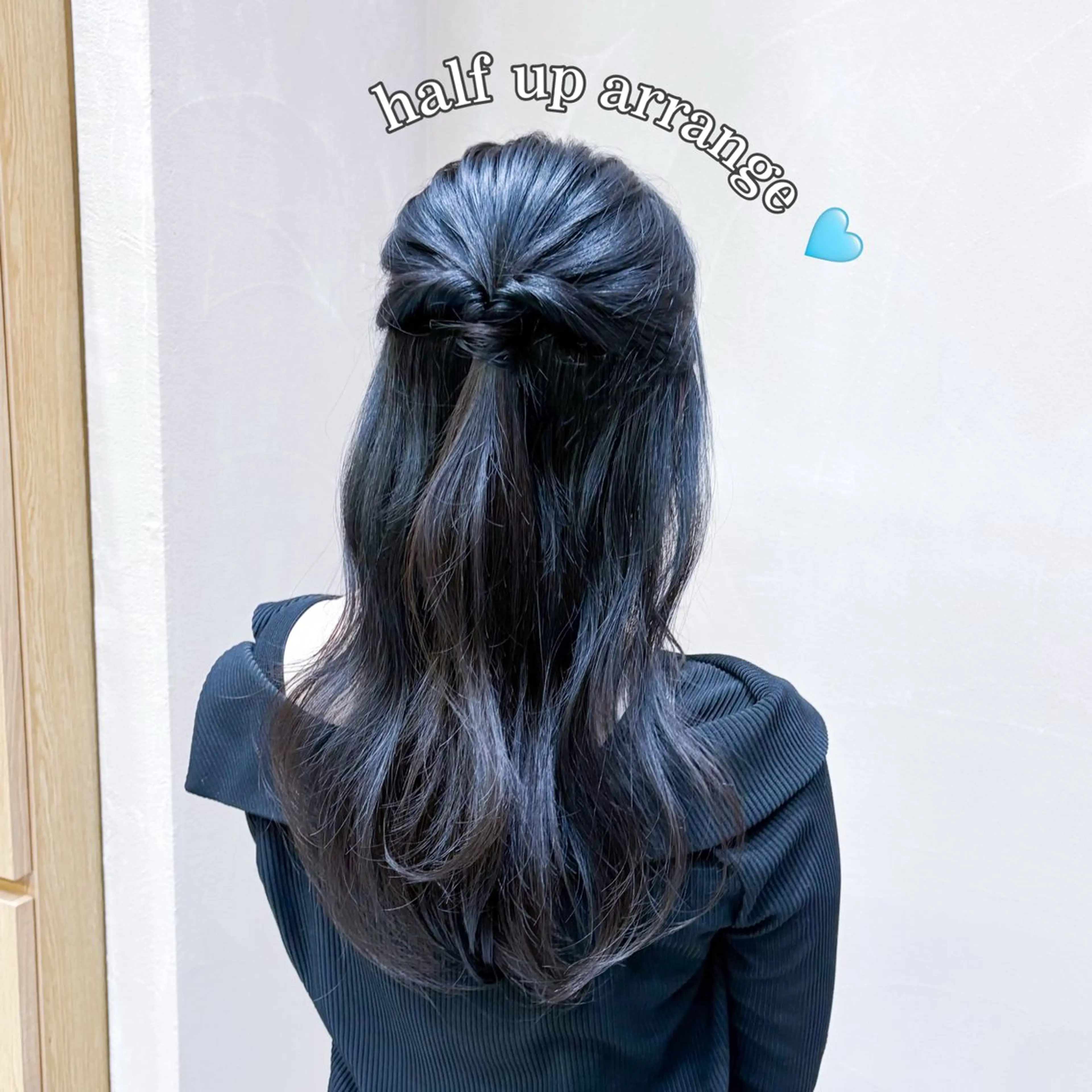 セミロング ヘアアレンジ ヘアセット 🍏あおい 🍏 似合わせカラーのヘアスタイル