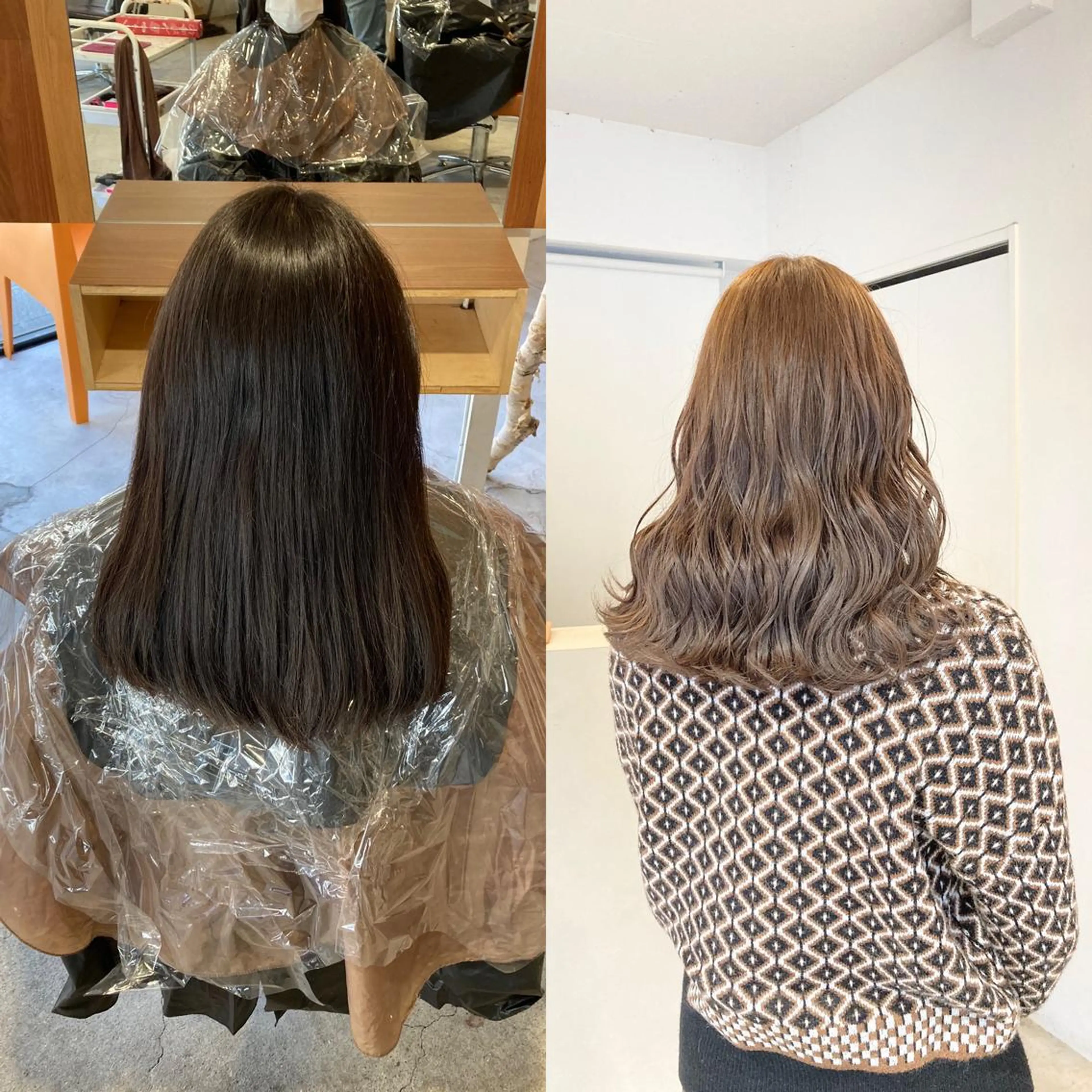 カラー ブリーチ ヘアカラー トリートメント 💗モテ髪 ハイトーンあや💗のヘアスタイル
