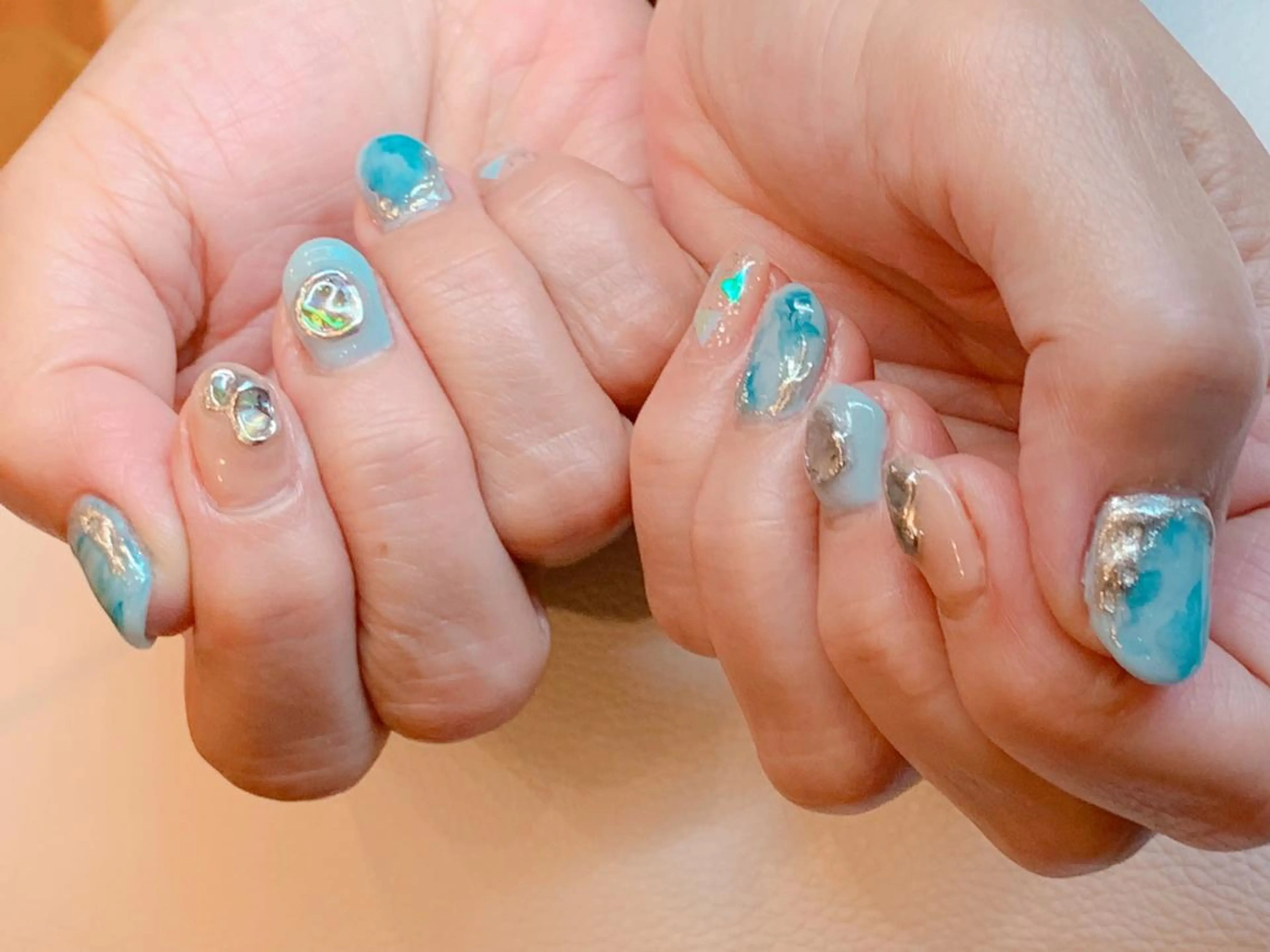 ミディアム ハンドネイル Nail_Aroma KOKOのネイルデザイン