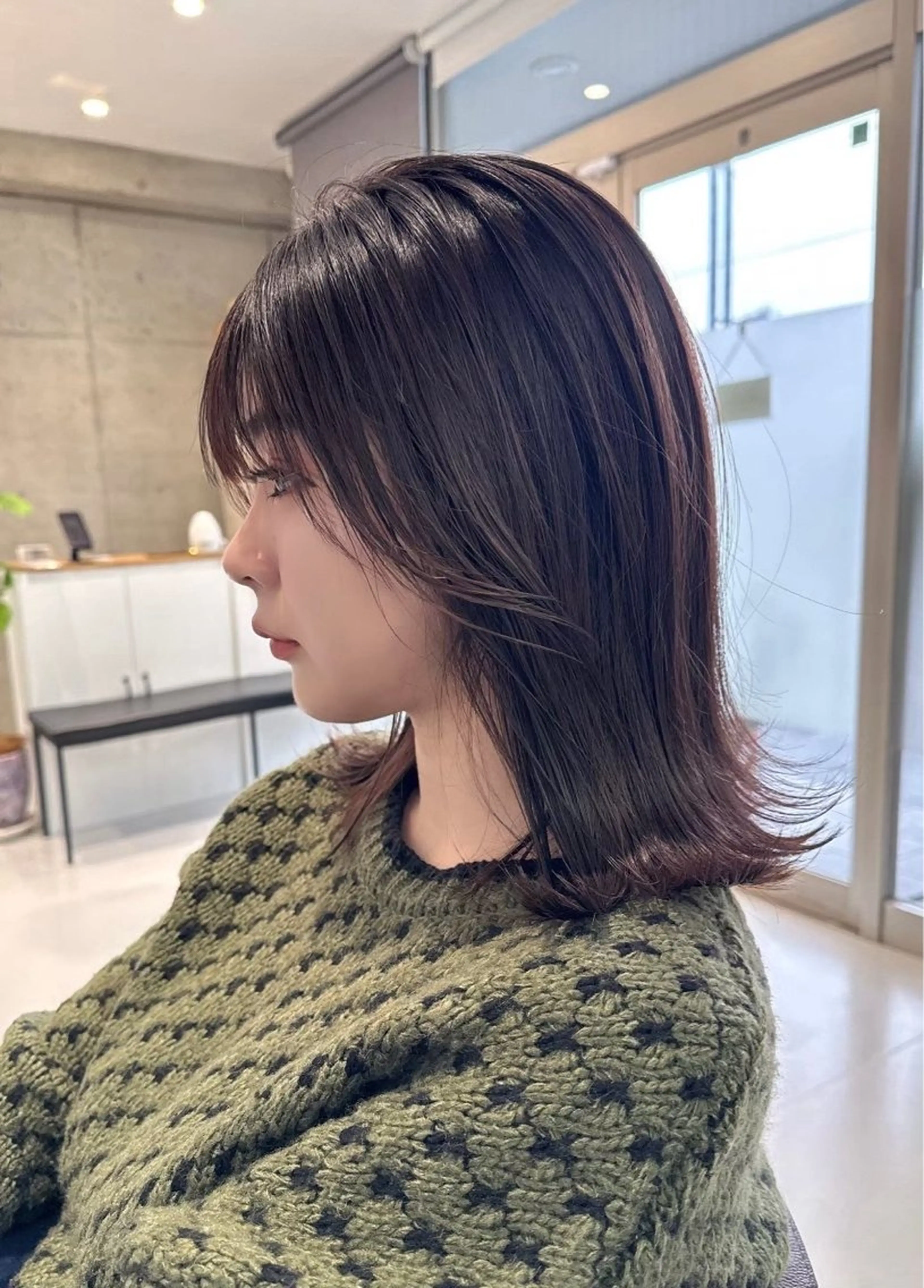 ミディアム 田島拓海 LEV. ボブカットのヘアスタイル