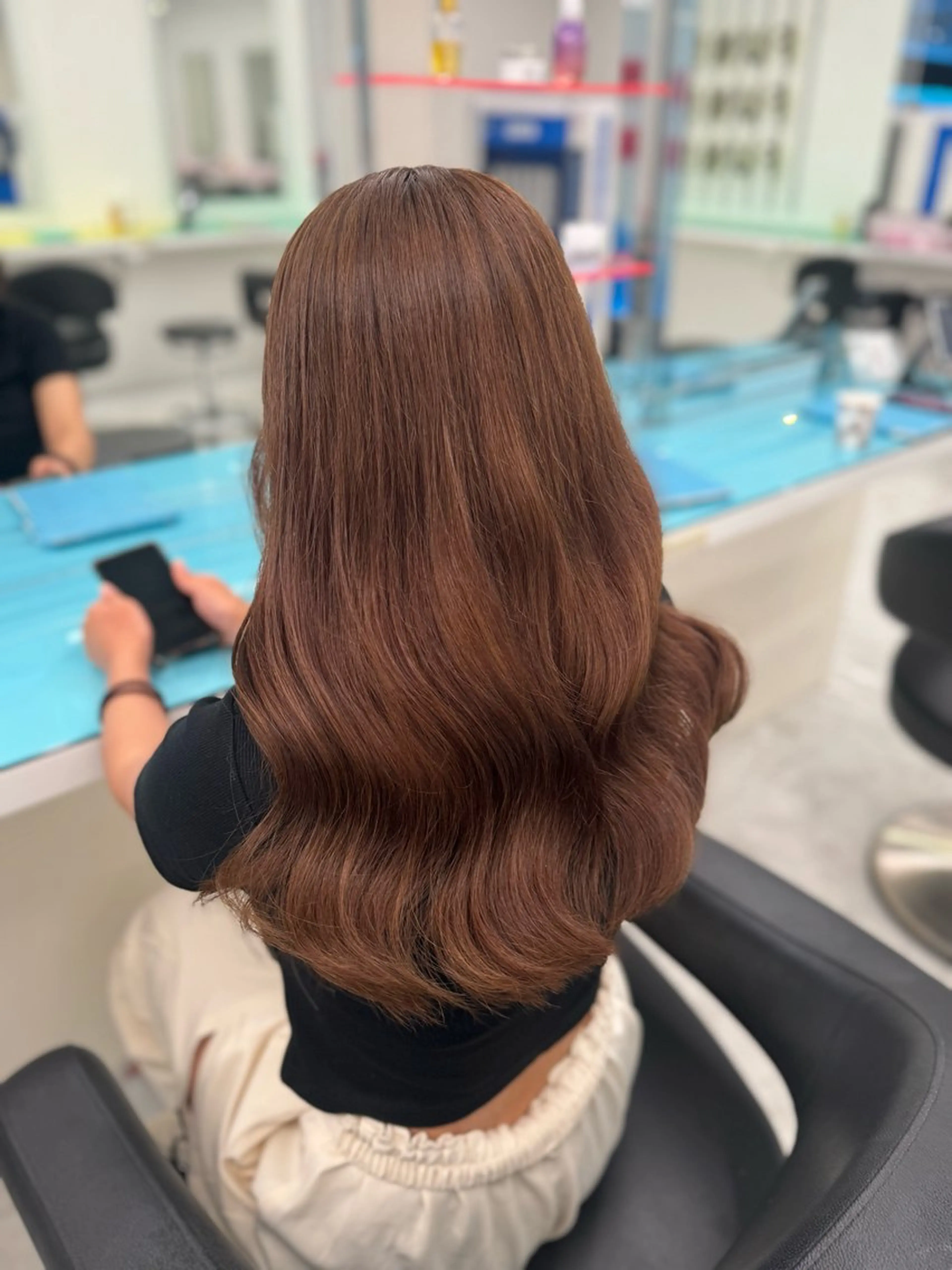 ロング カラー ヘアカラー トリートメント ヘアセット 🎀愛されgirly ヘア🫧Ayakaのヘアスタイル