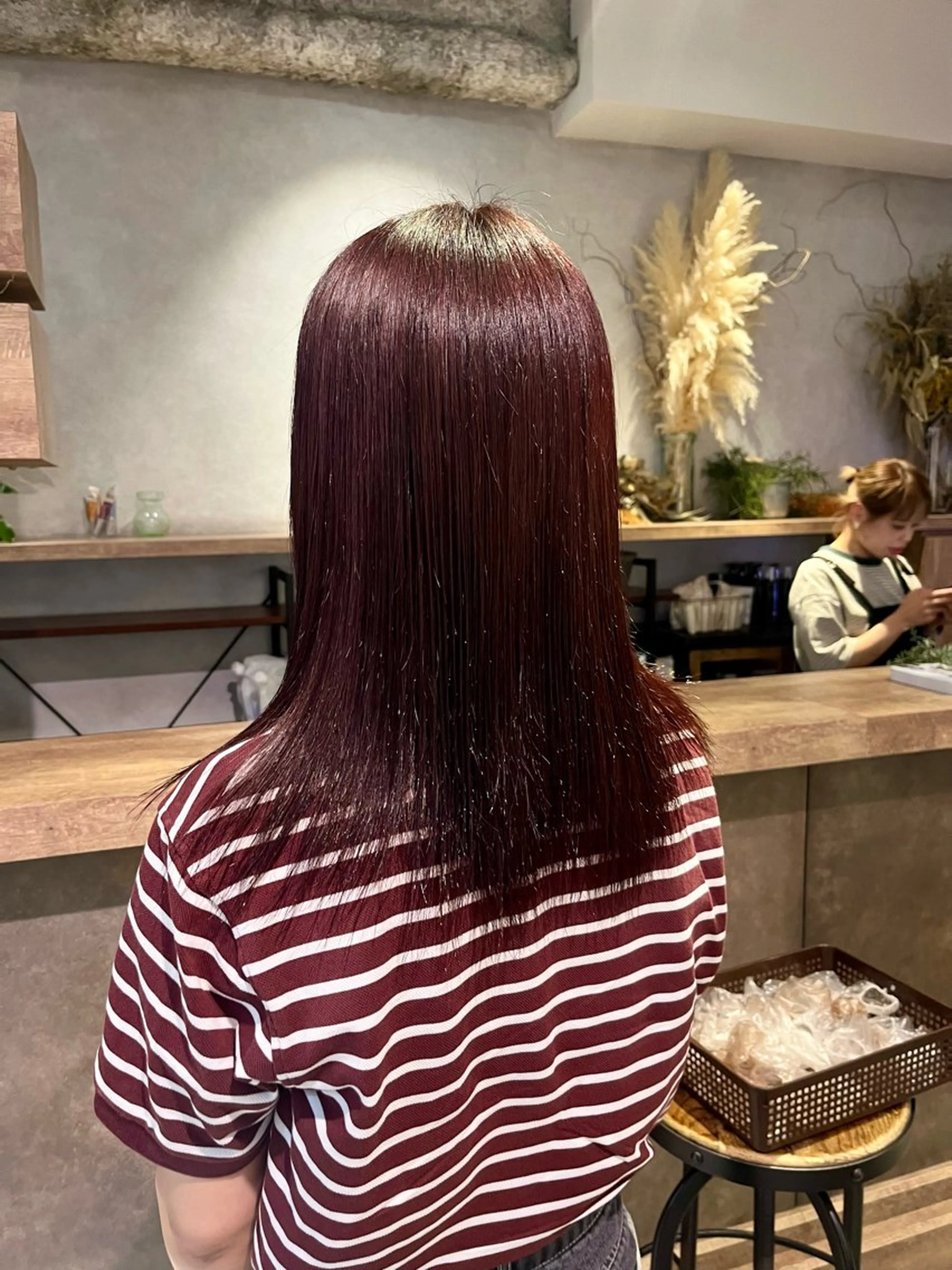 カラー ヘアカラー トリートメント 🍒暖色カラー🍒 ueno aiのヘアスタイル
