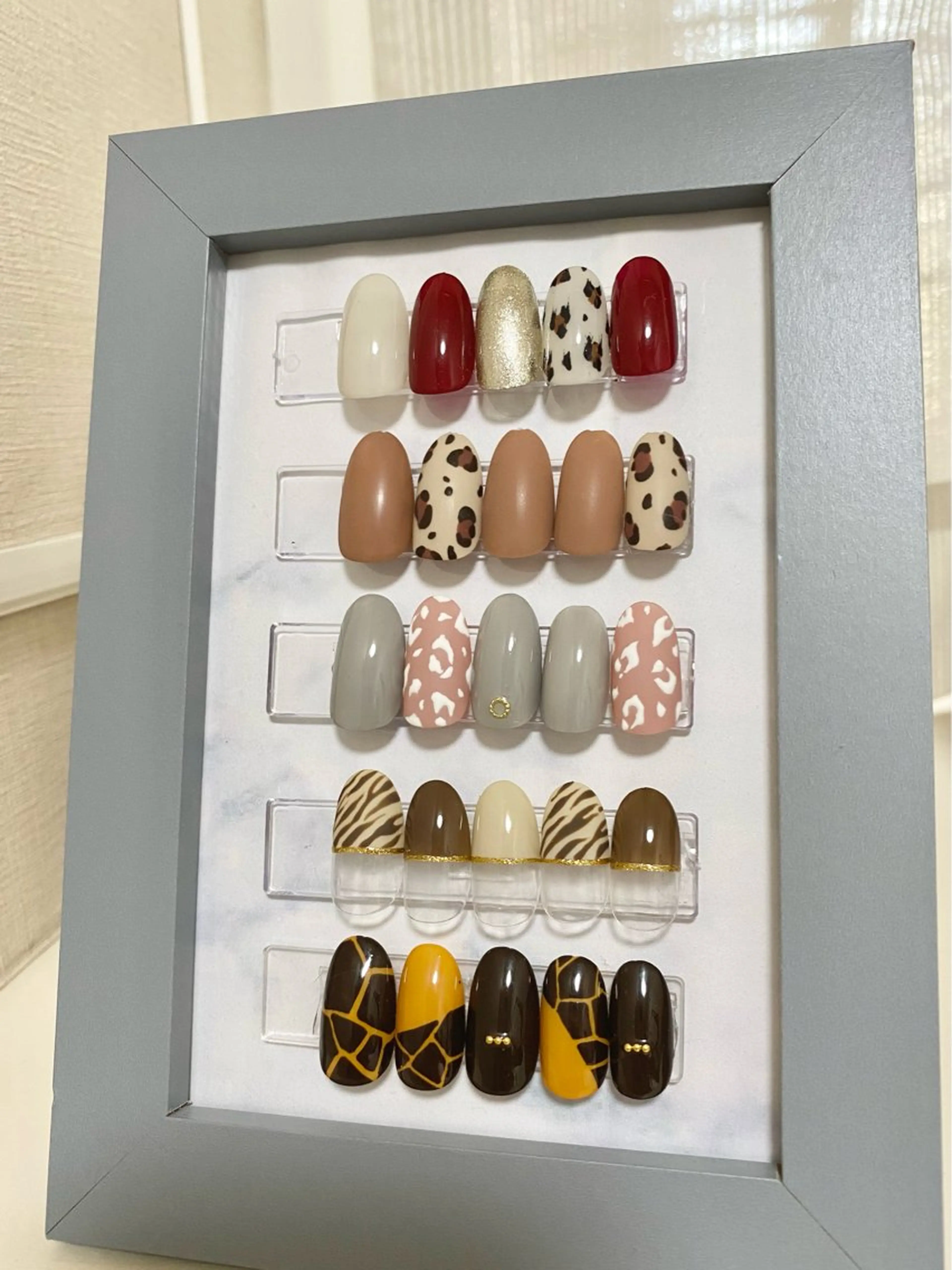 ネイル アニマル柄 N.design mineのネイルデザイン