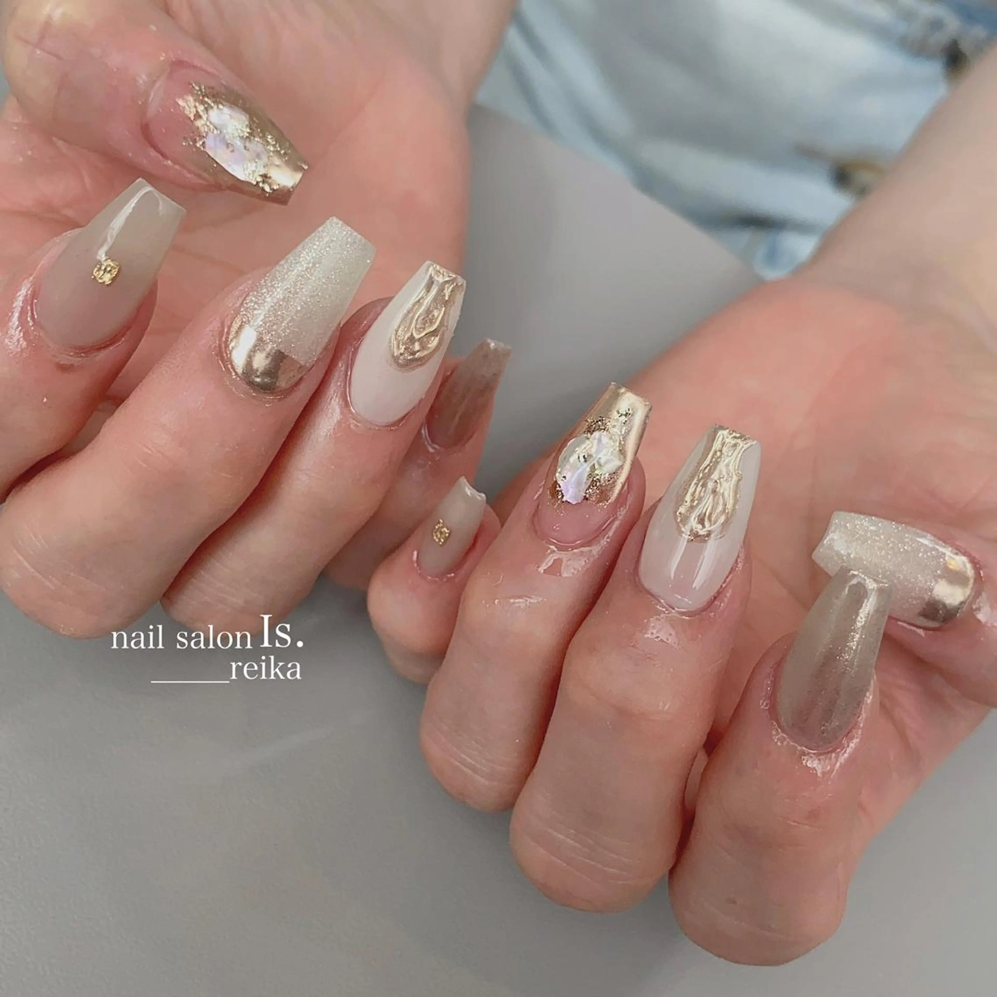 ネイル アートネイル nail salon Is.  reikaのネイルデザイン