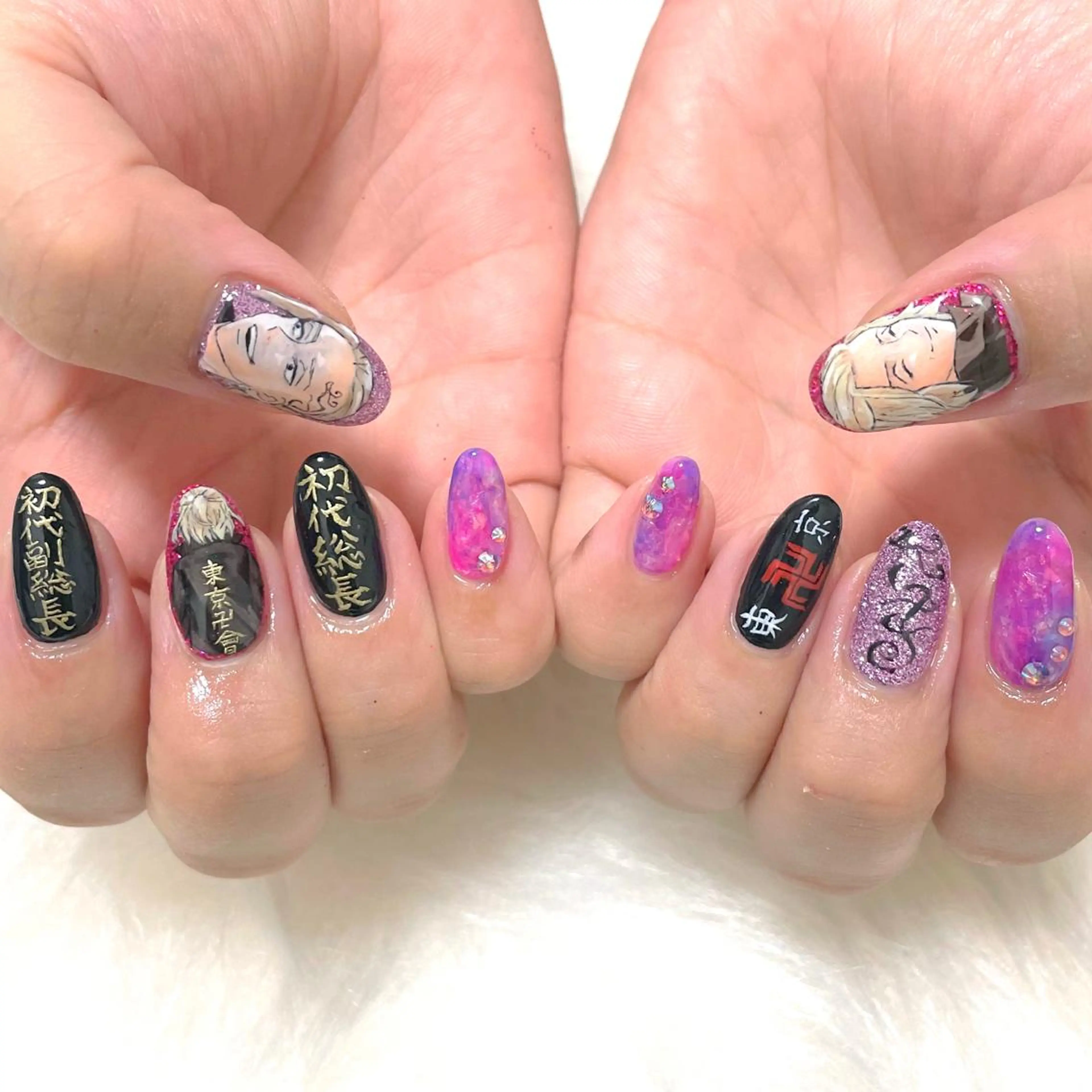 ネイル アートネイル 持ち込み ハンドネイル MADDY NAILS所属・MADDYNAILS ✴︎柏痛ネイルのネイルデザイン