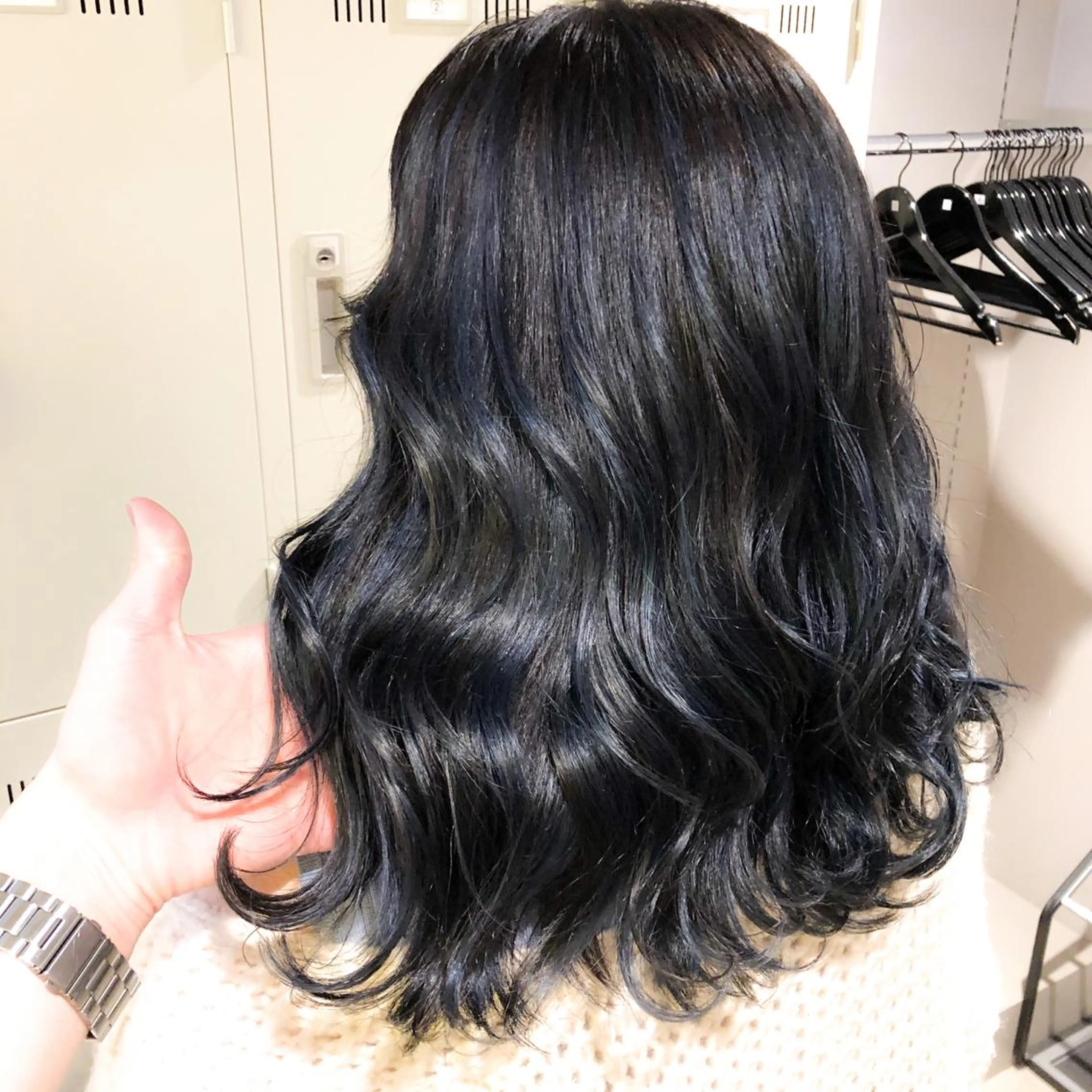 ロング カラー ヘアカラー ヘッドスパ 🌈ハイトーン×暗髪 🦄TAKUMI🦄のヘアスタイル