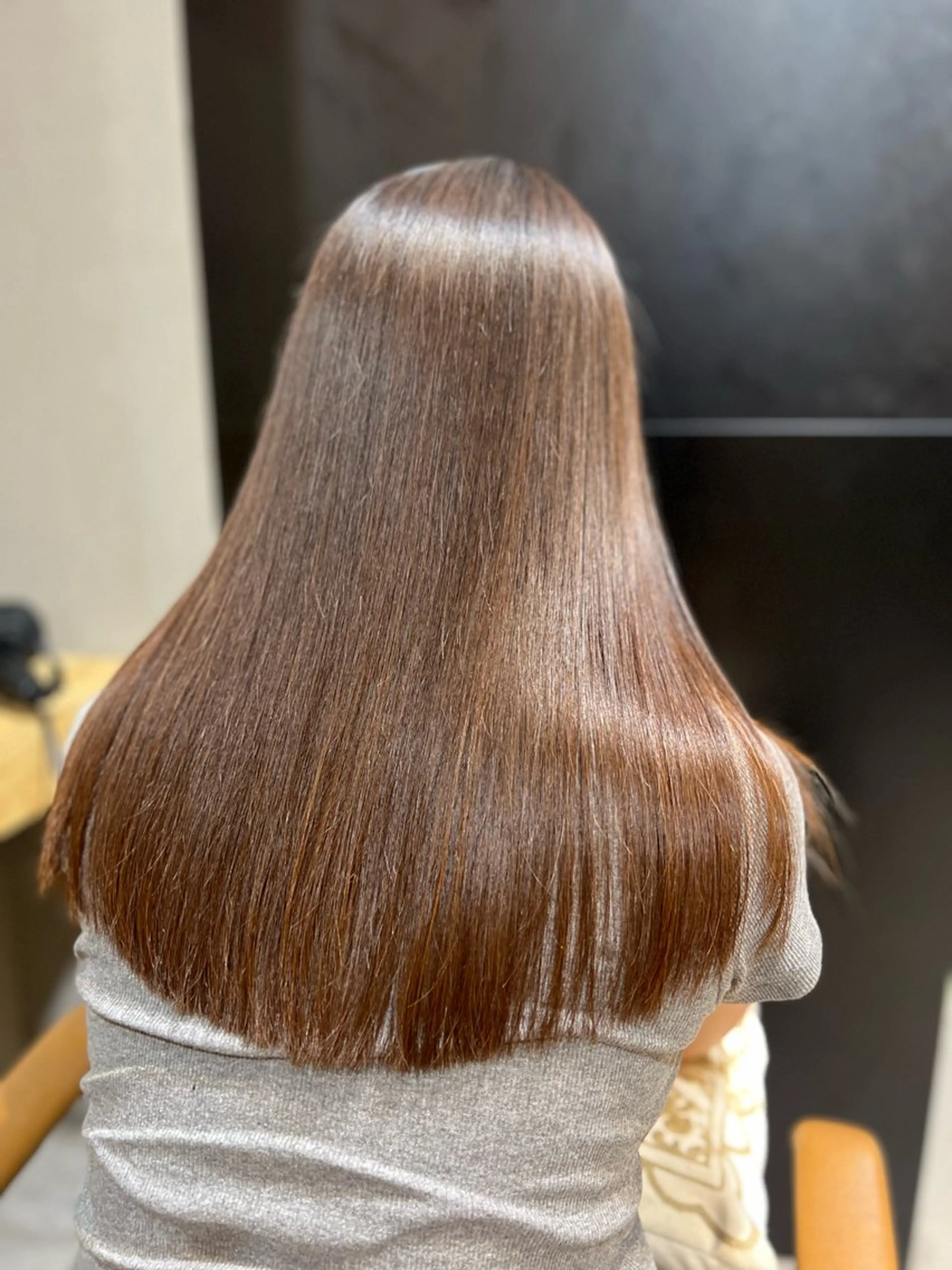 ロング 髪質改善 トリートメント ヘアカラー トリートメント 神戸ボブ✂️ ioe三宮/田 伸佳のヘアスタイル