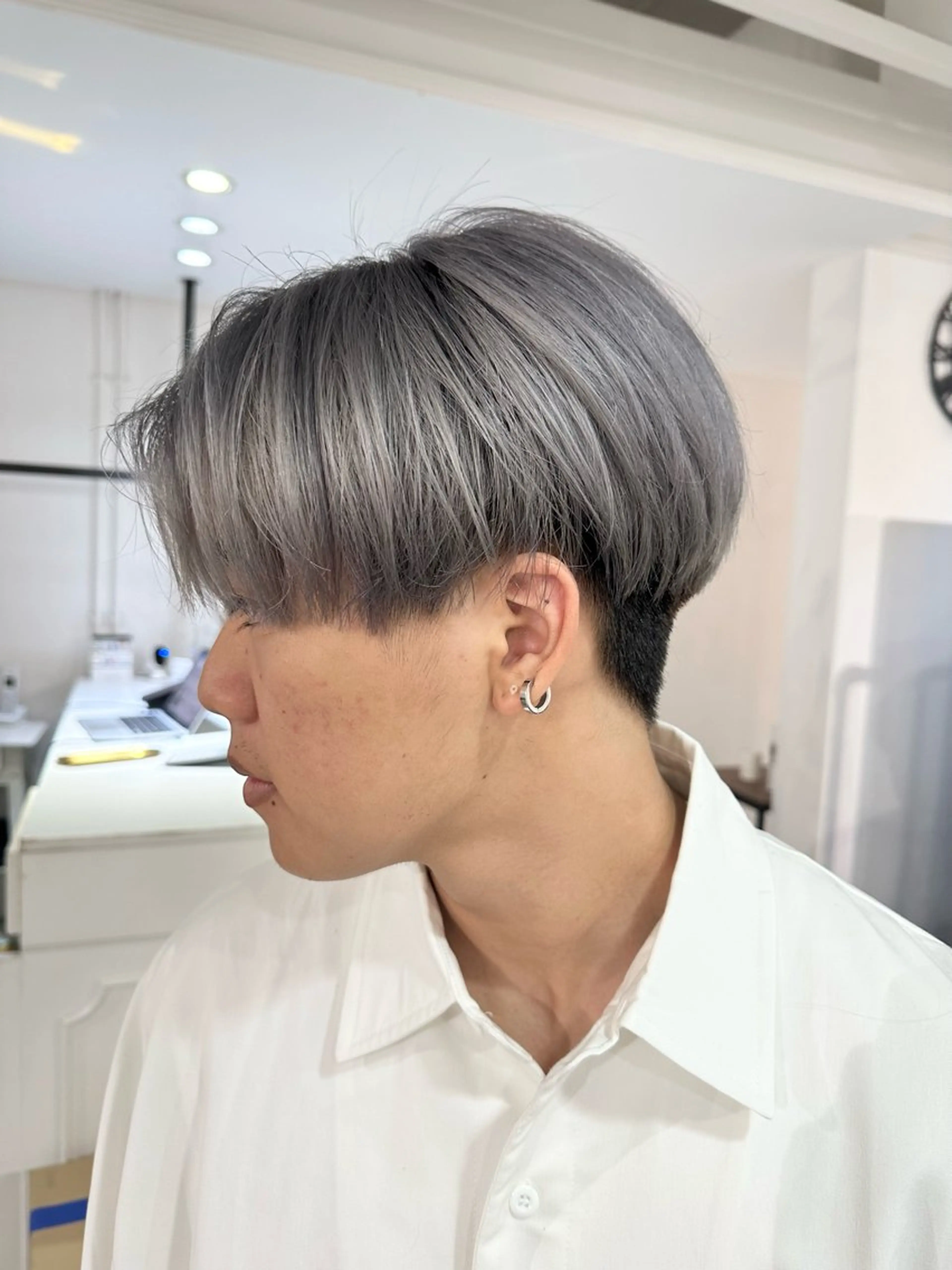カラー メンズ 【バレイヤージュ】 kentoのヘアスタイル