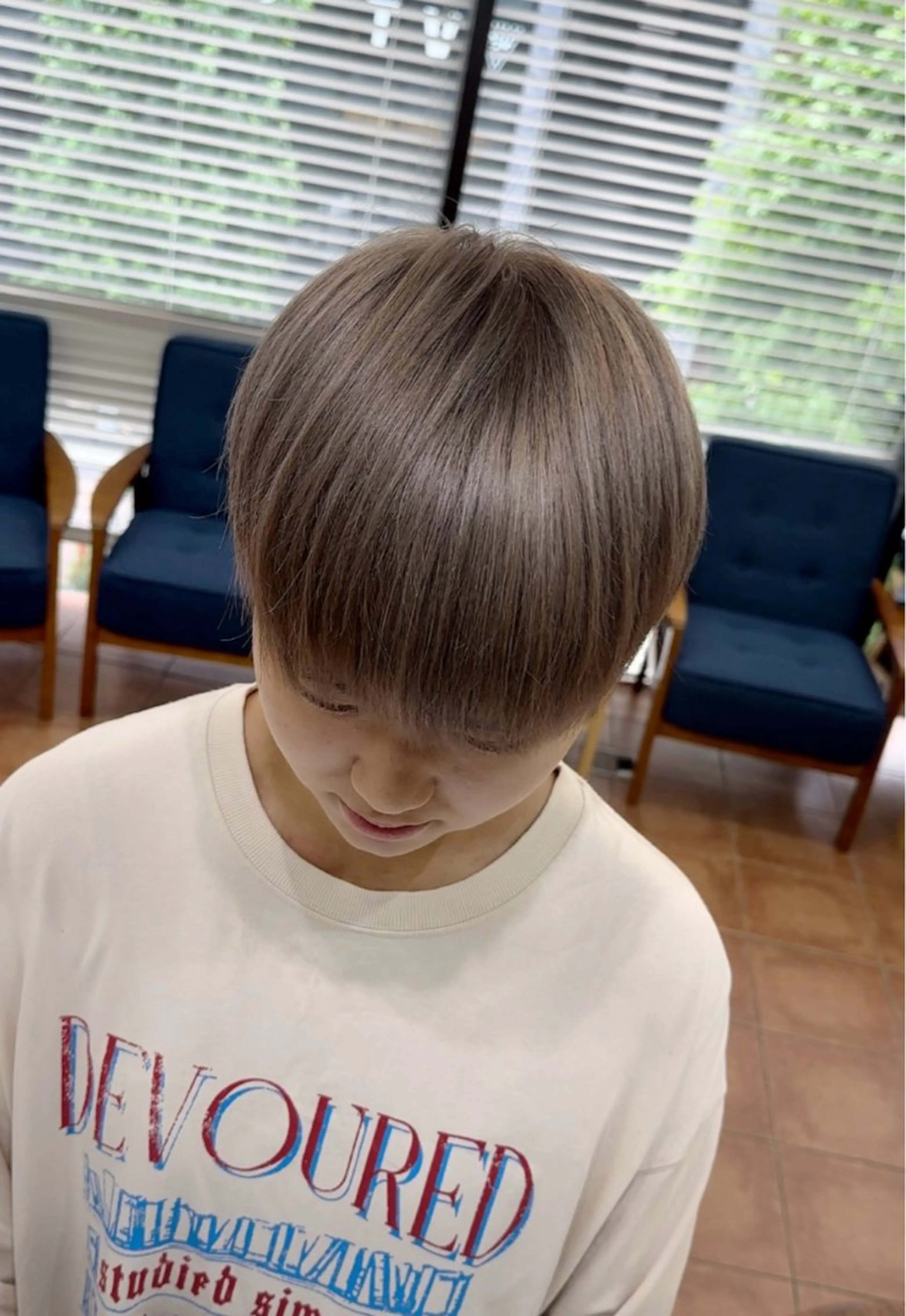 カラー メンズ 𝐚𝐨𝐢 メンズ ‪‪/メッシュのヘアスタイル