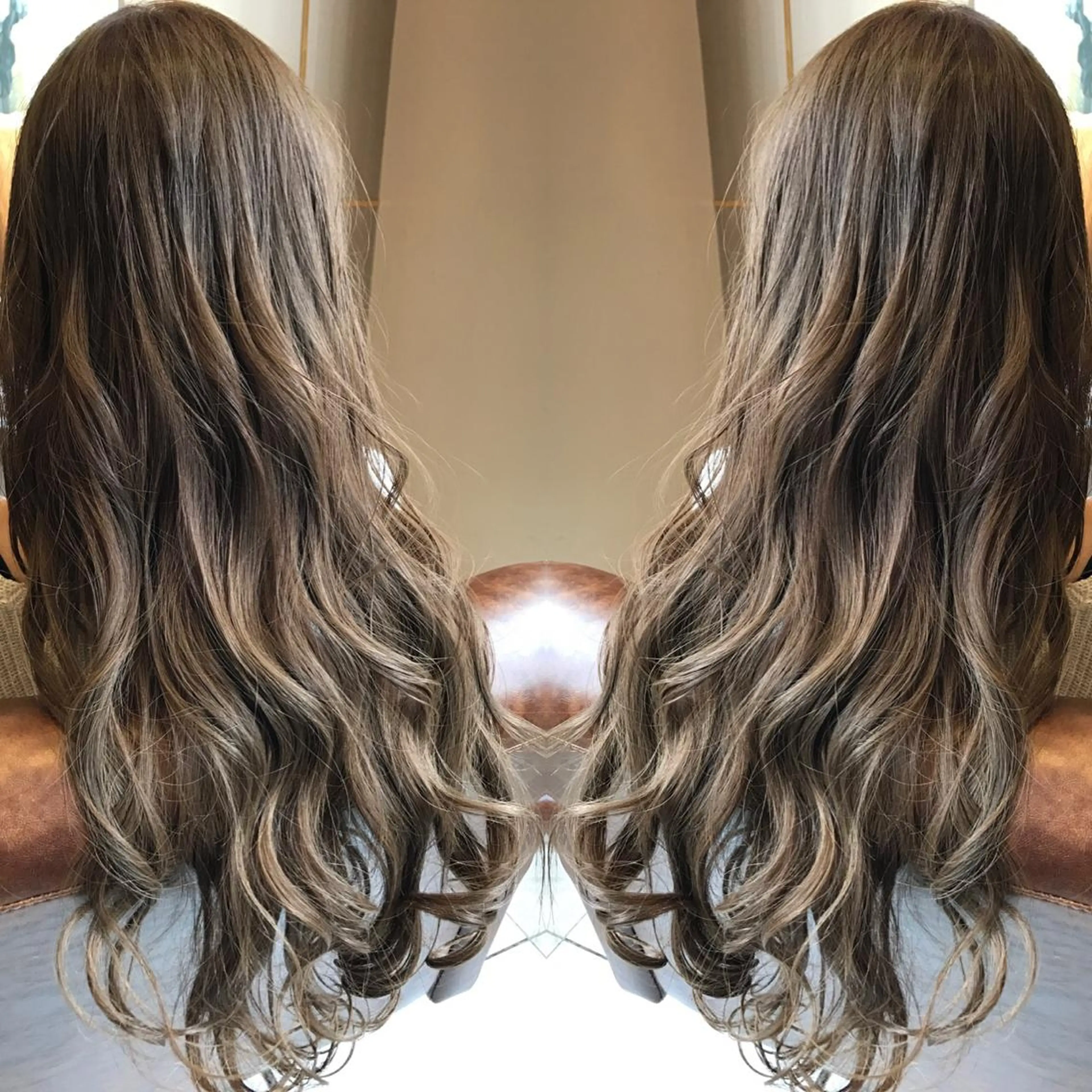 セミロング カラー パーマ ヘアアレンジ 外国人風カラー 🫧代表/新宿駅近/ 限定価格🫧田辺貴裕のヘアスタイル