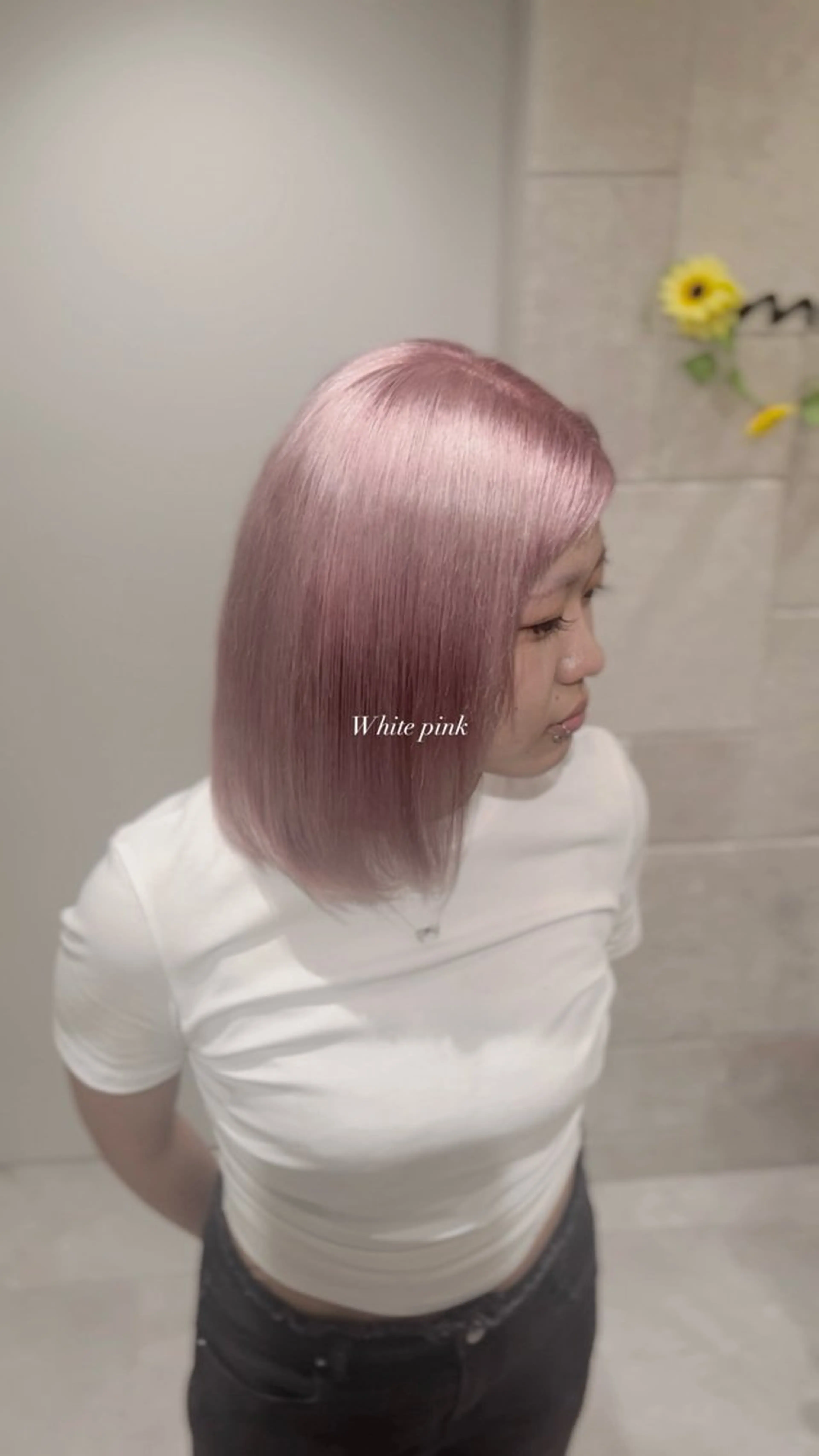ミディアム ヘアカラー カラーモデル様募集 🤍🫧HARUNAのヘアスタイル