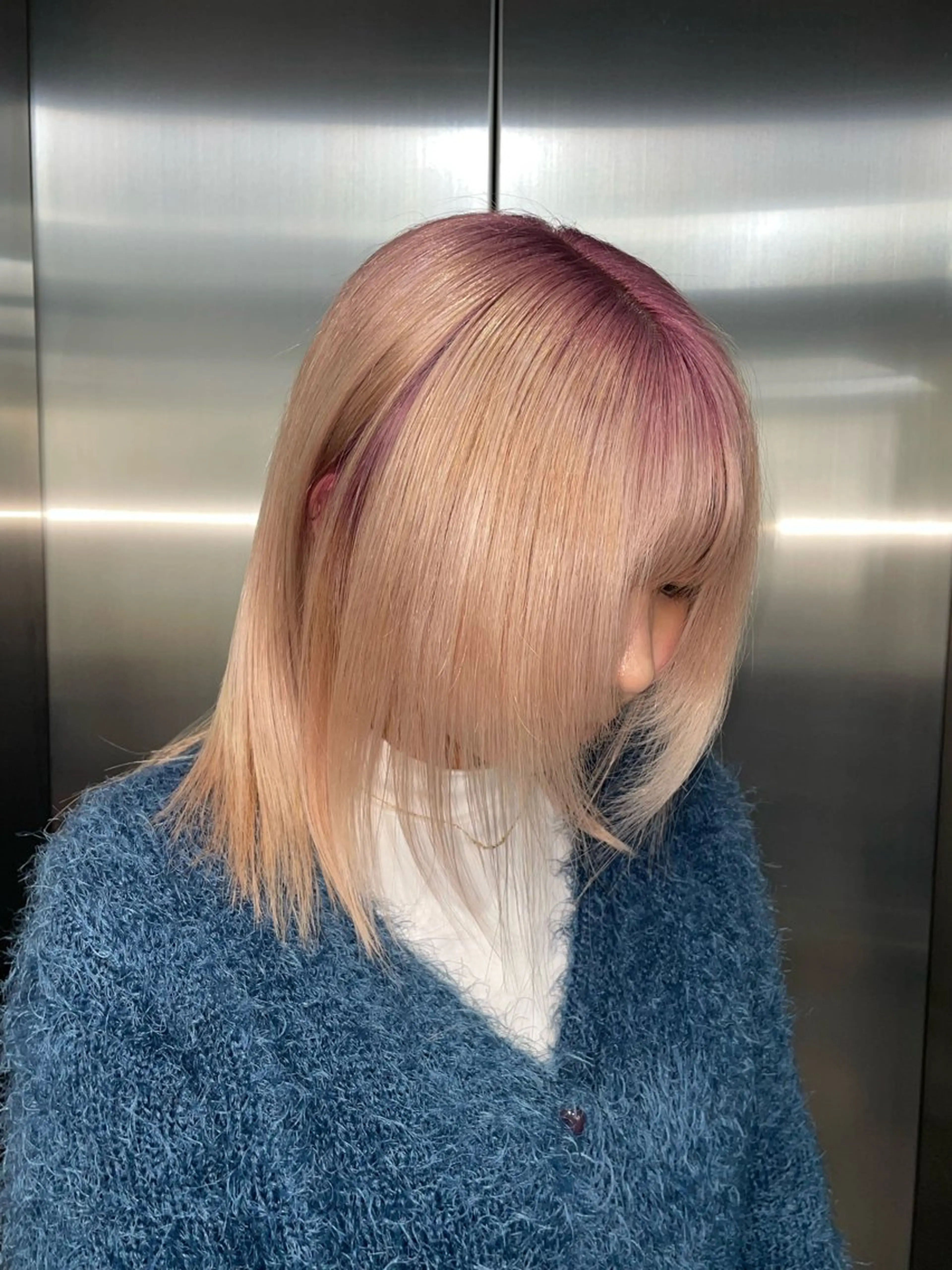 カラー ヘアカラー Null所属・残留しないハイトーン 🎀マホのヘアスタイル