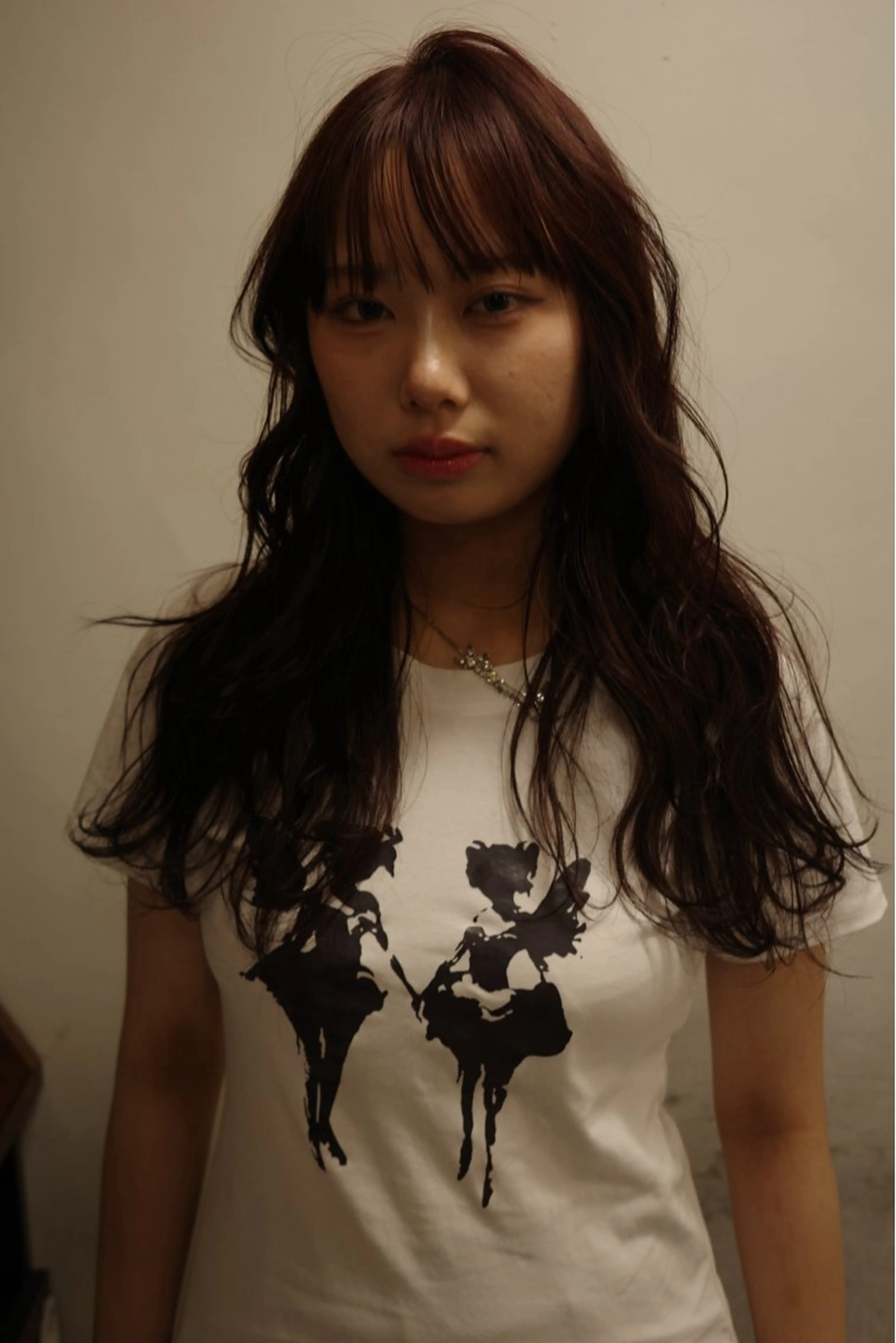 ロング カラー 髙橋 紗奈のヘアスタイル