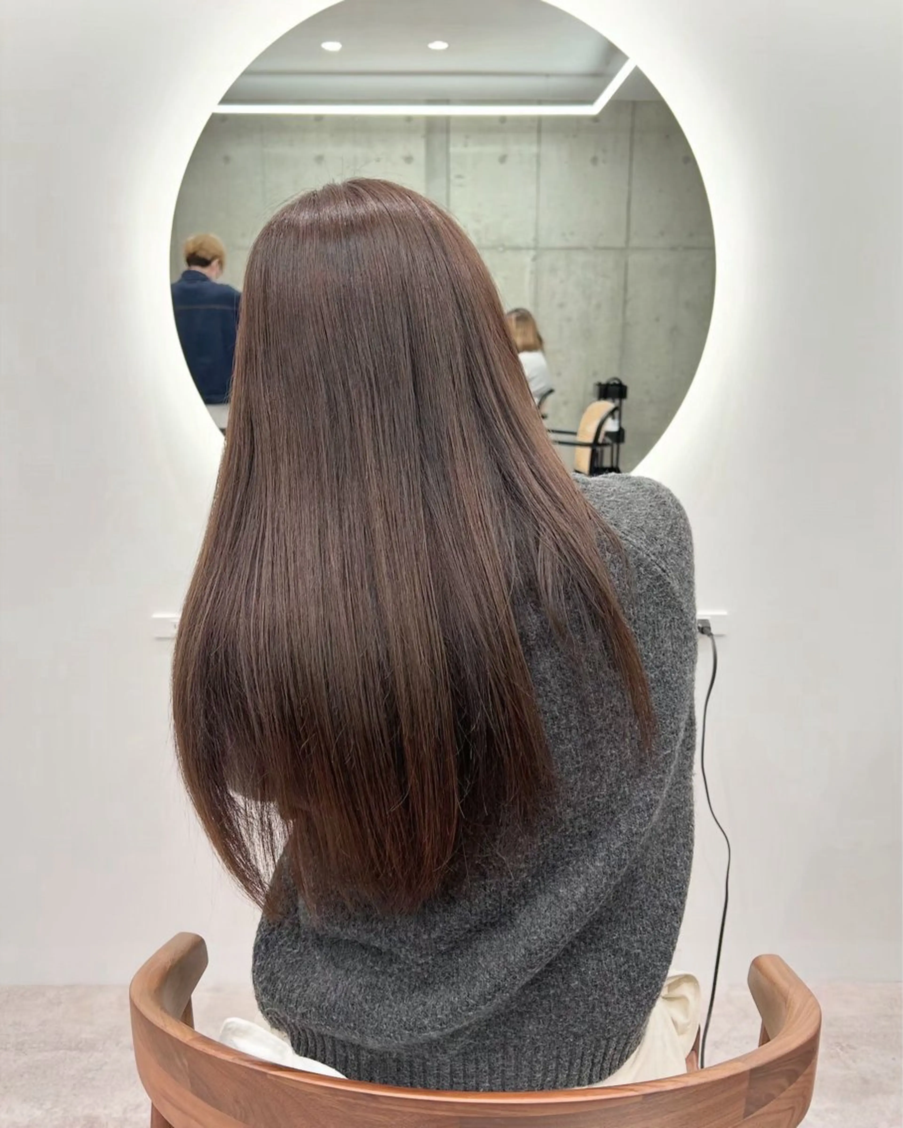 【平日限定❣️】ワンカラー🎀+超音波アイロントリートメント🫧の写真