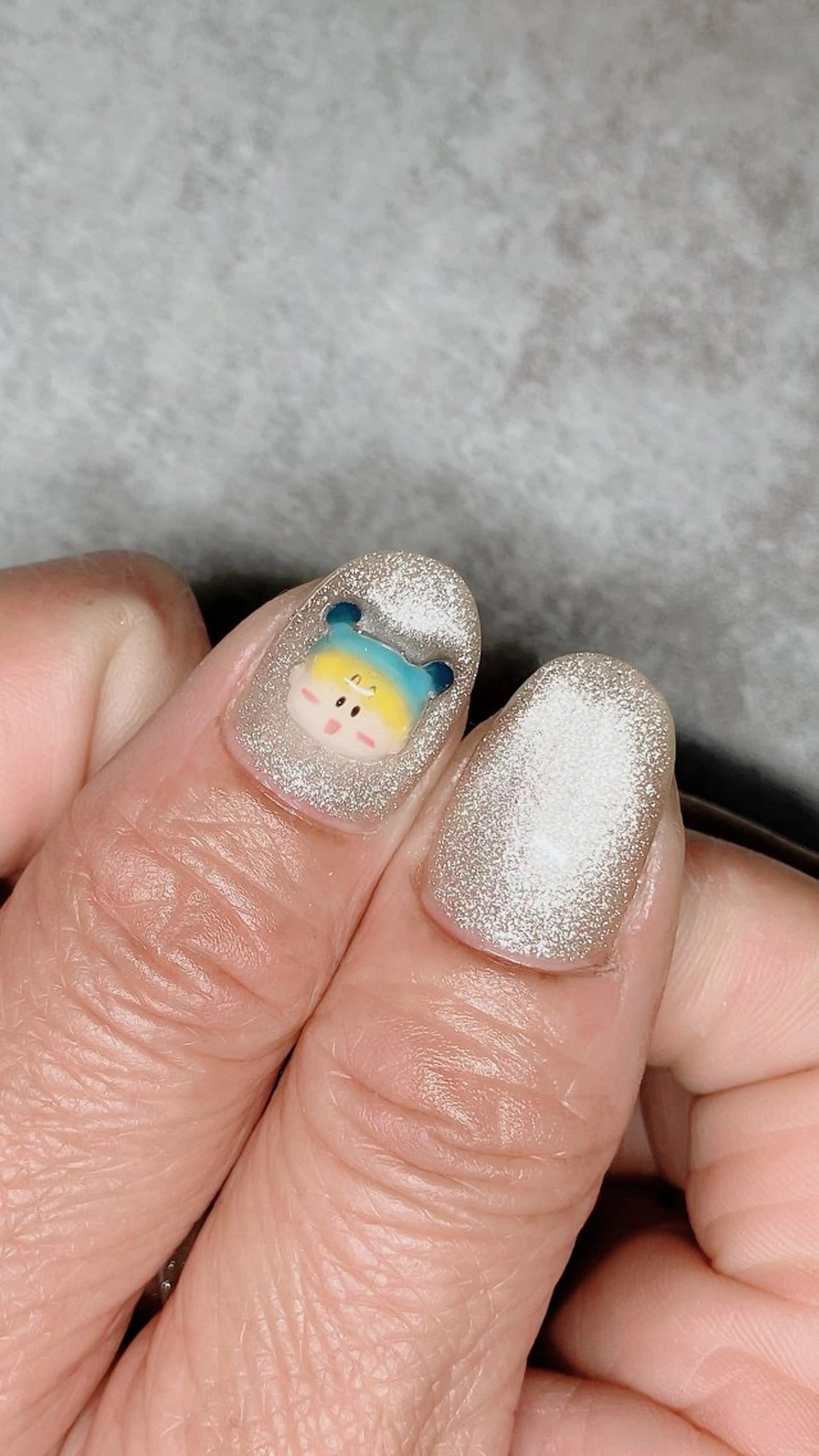 ネイル ハンドネイル ハンドケア haleyume所属・shino🌟 痛ネイルのネイルデザイン