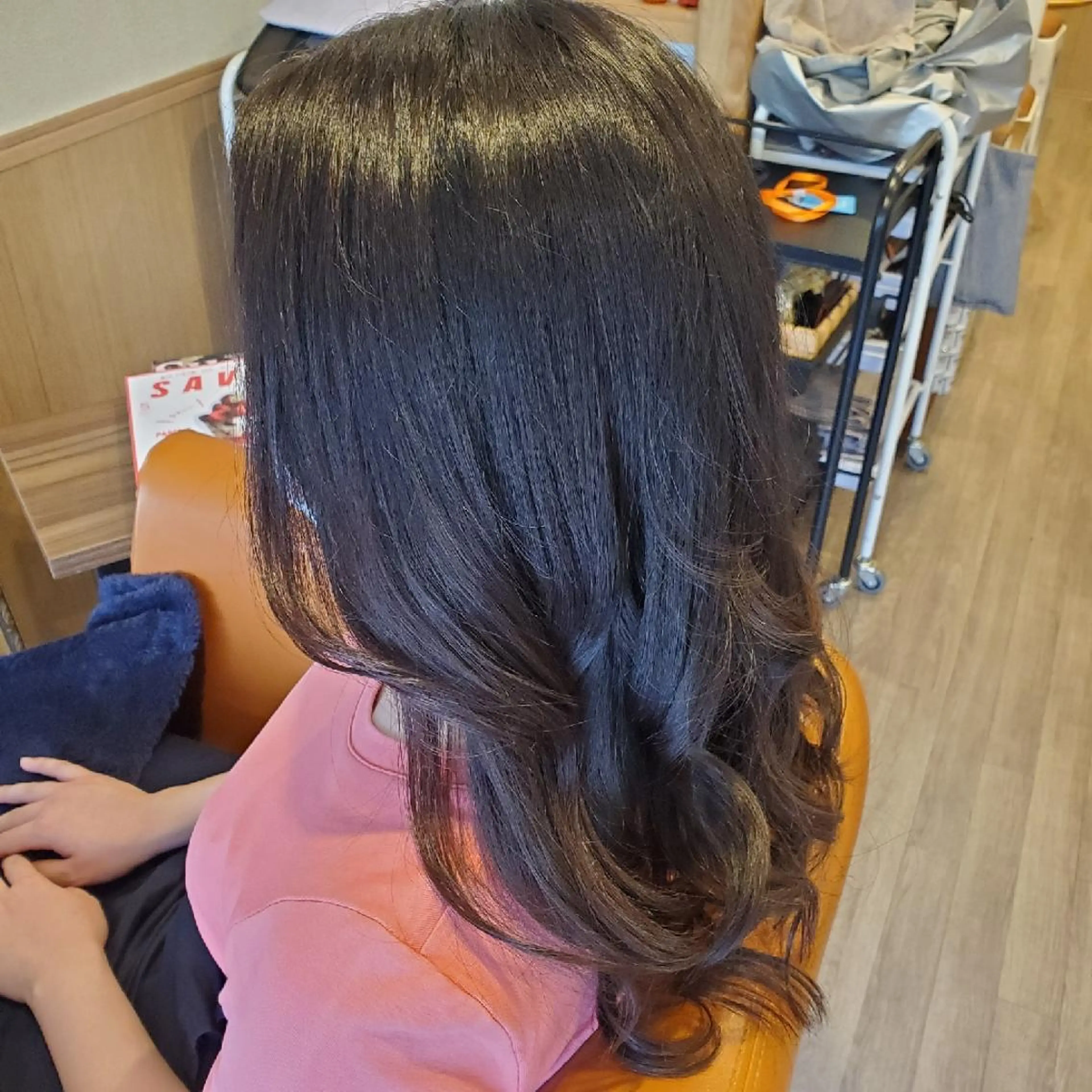 ロング 外国人風カラー トリートメント カット トリートメント spa hair ark 富井直美のヘアスタイル