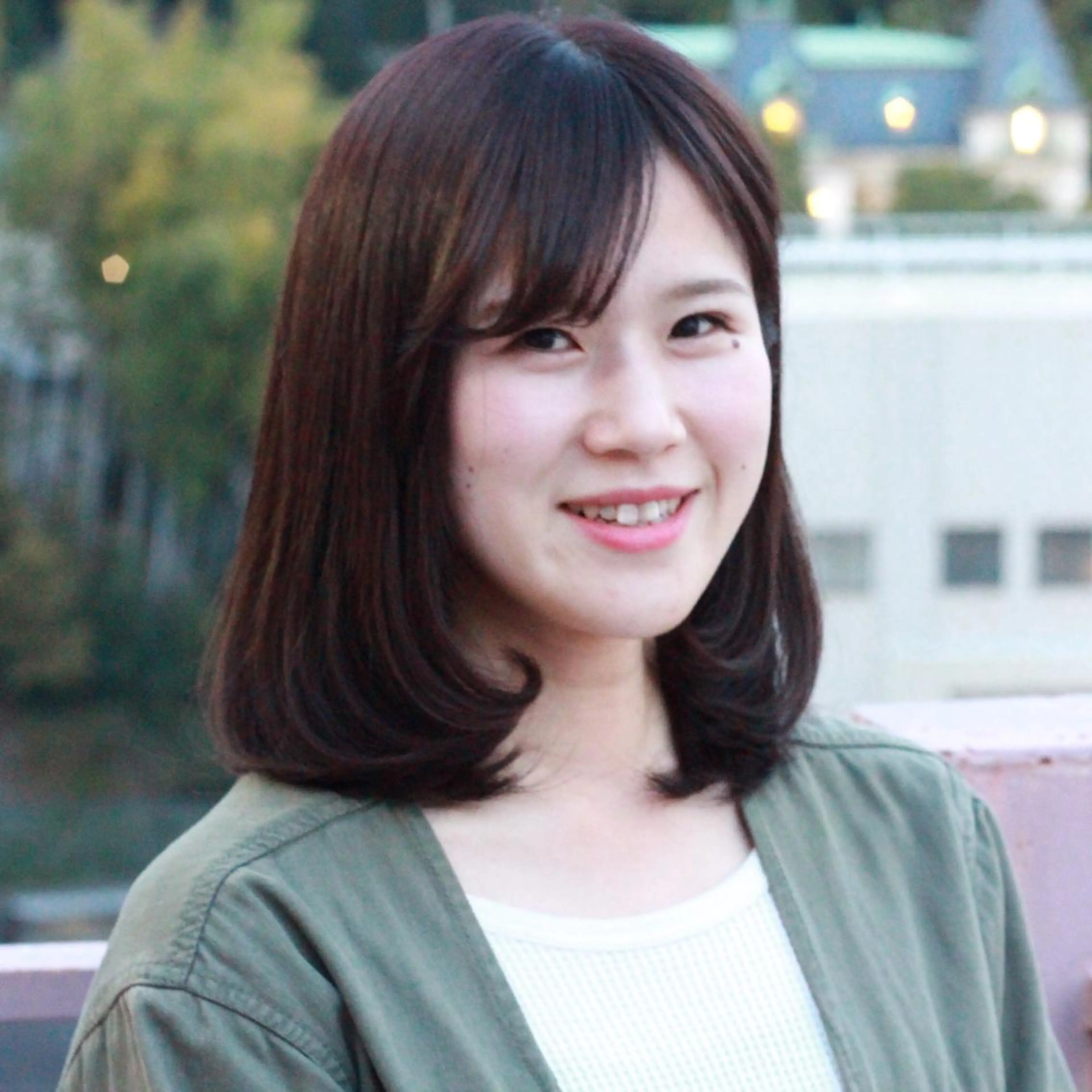 セミロング カラー ラベンダーカラー ヘアカラー Viage （ビアージュ）のヘアスタイル