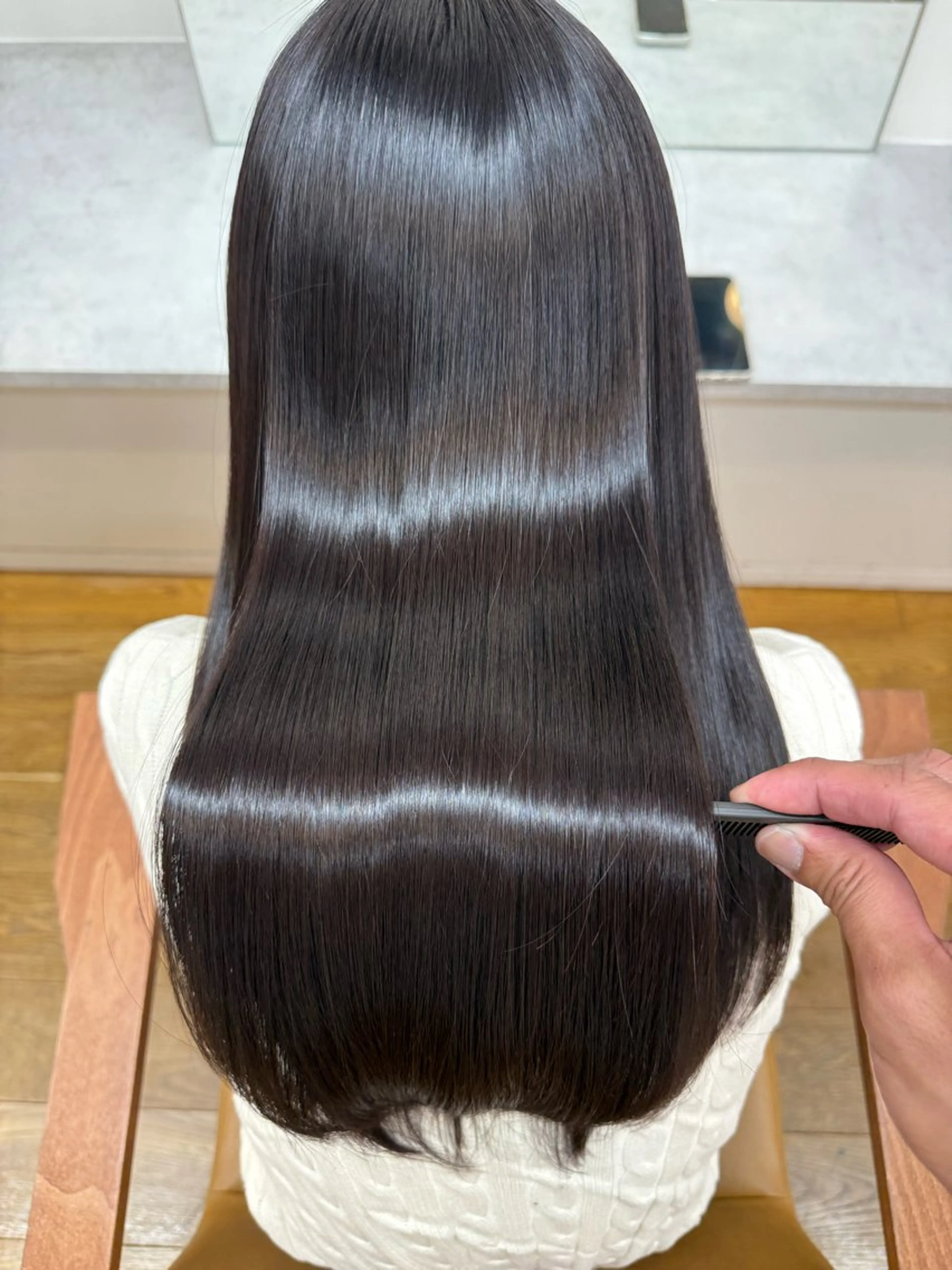 ロング カラー 吉田 裕太朗のヘアスタイル