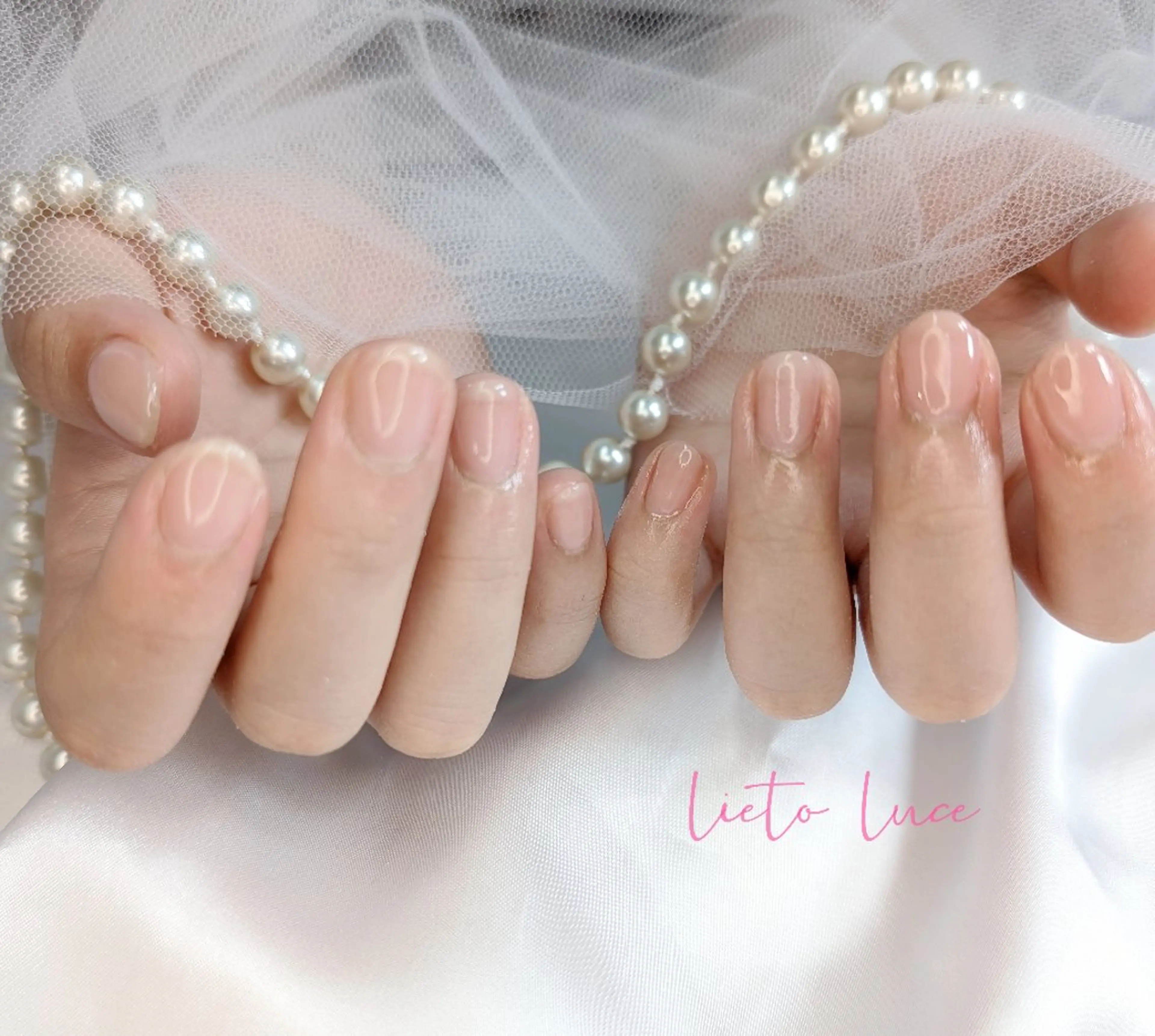 ネイル オフィスネイル ワンカラーネイル シンプルネイル ハンドネイル lieto luce Yukaのネイルデザイン