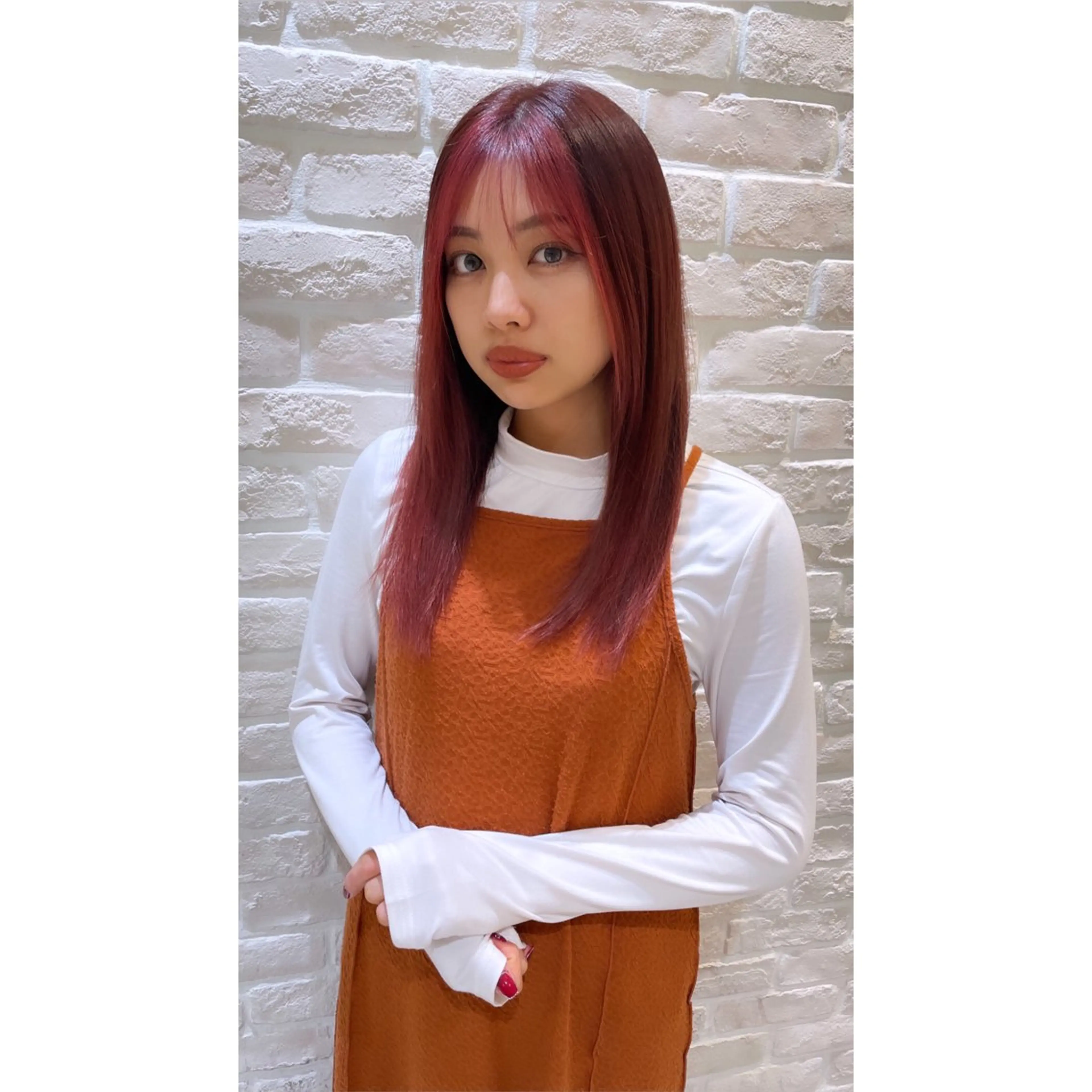 カラー ReSTA所属・アラキ レイナのヘアスタイル