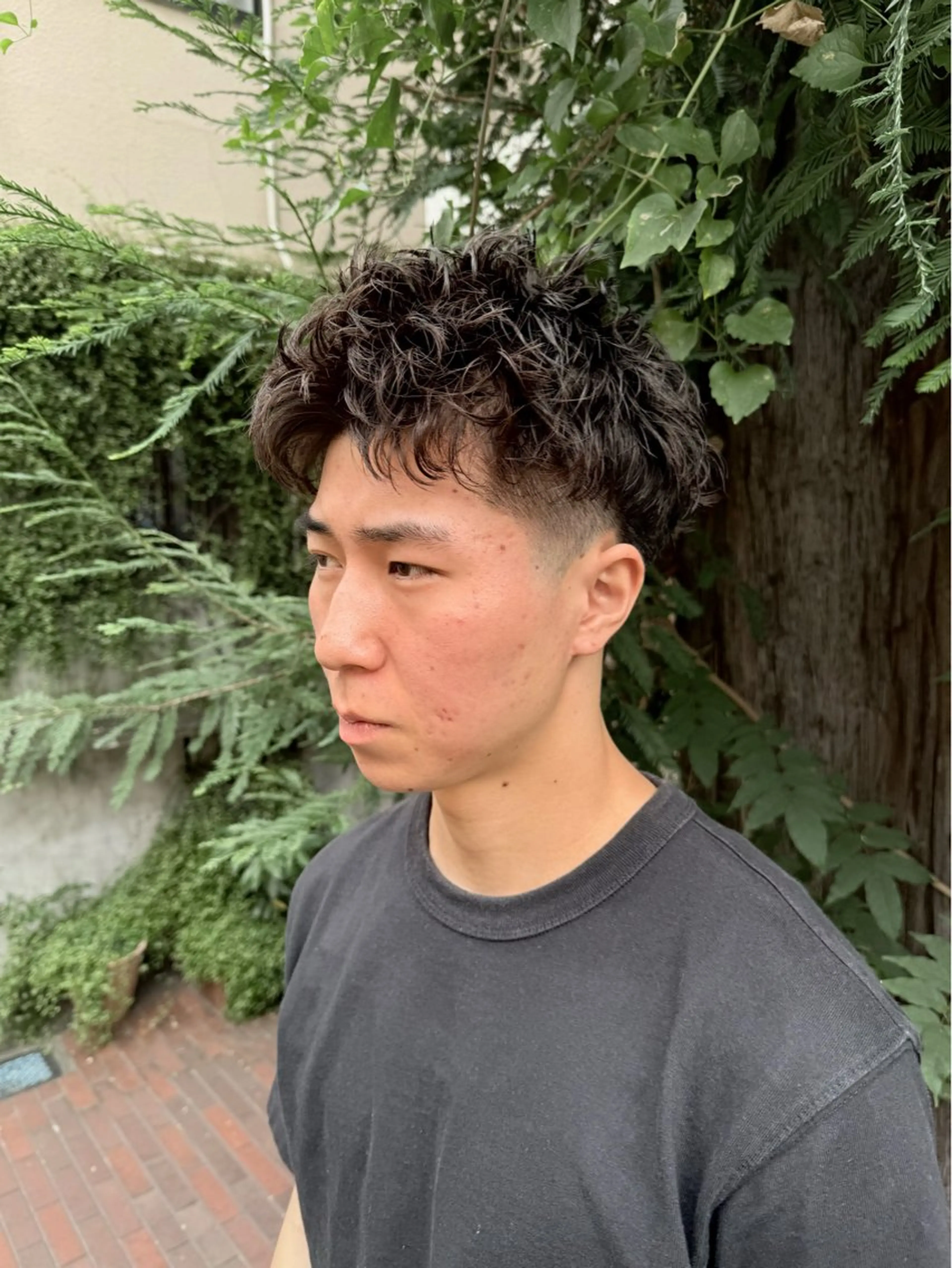 🎲学生限定🎲メンズカット＋パーマ＋トリートメント【ミニモ学割】の写真
