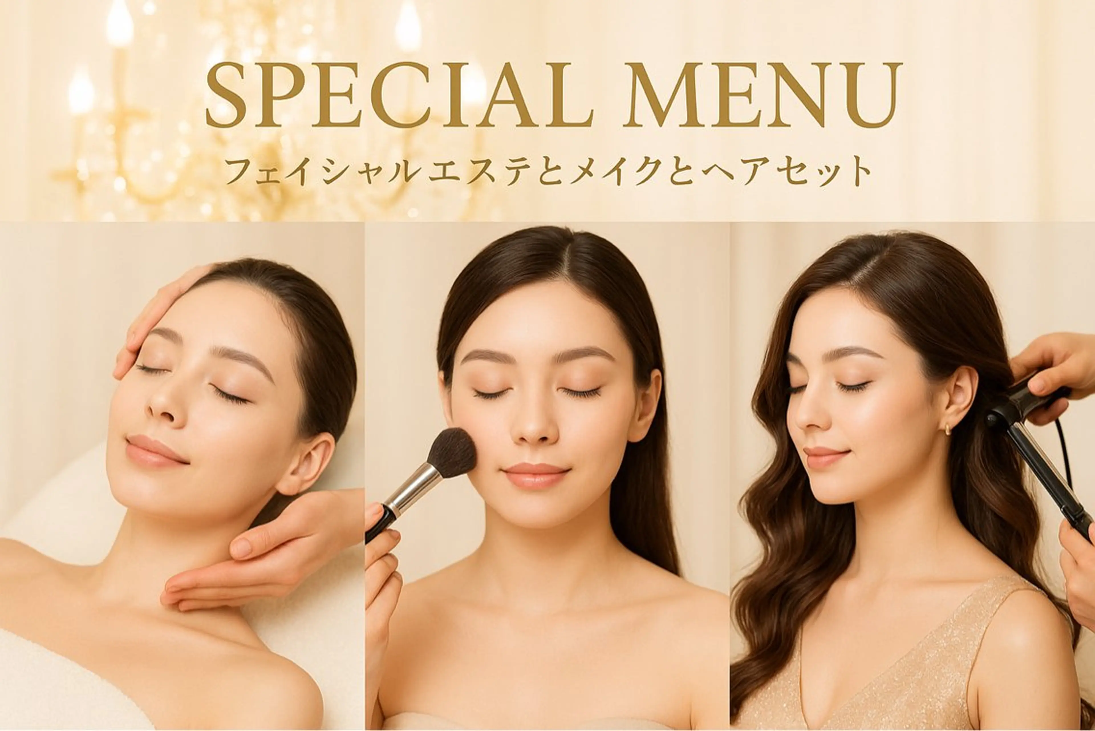 🎁【特別な日のための✨トータルビューティーコース】💐の写真
