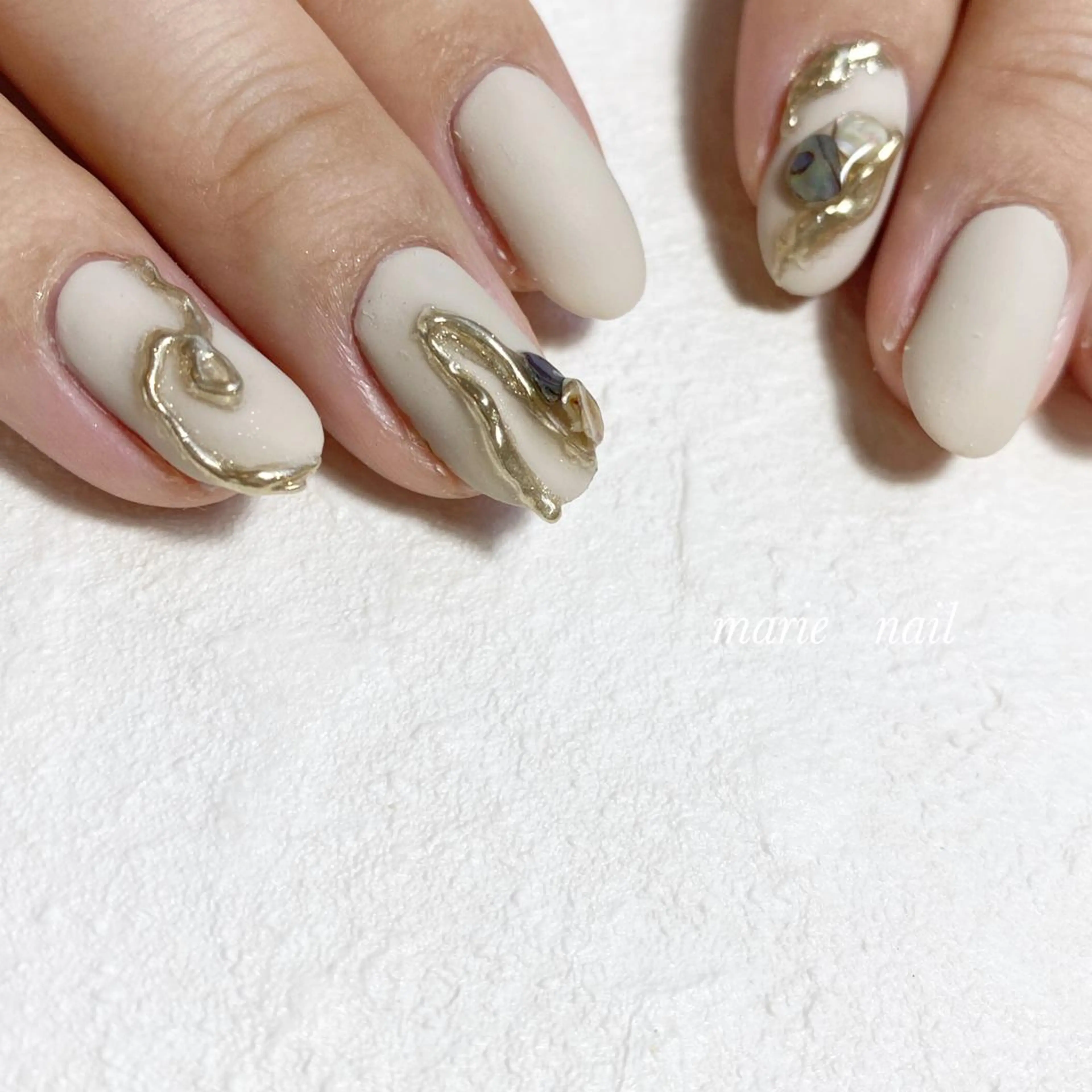 ネイル アートネイル ハンドネイル marie nailのネイルデザイン