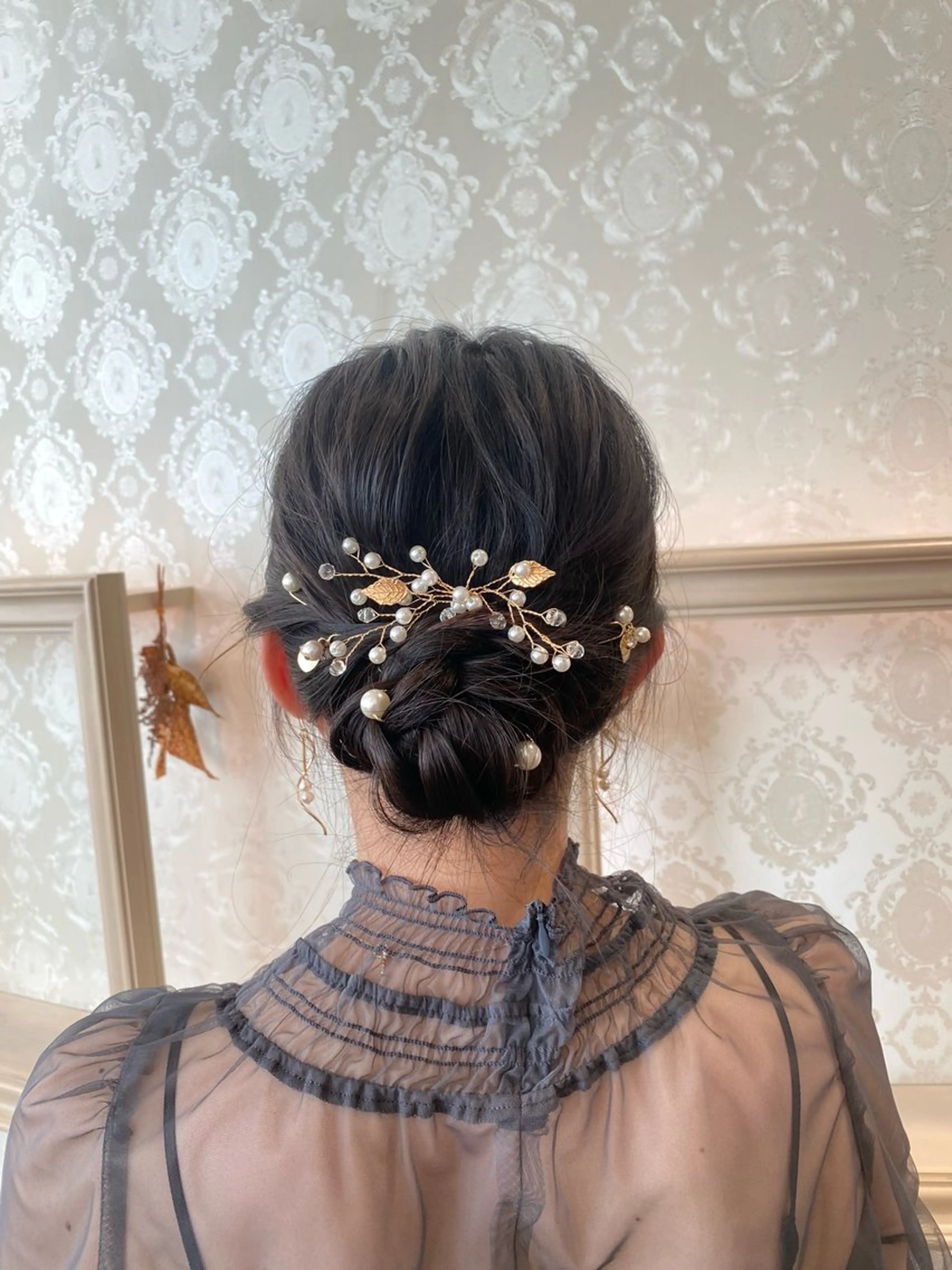 ヘアアレンジ 卒業式のヘアスタイル ヘアセット 🦋Misaki🦋 メンズパーマ/着付けのヘアスタイル