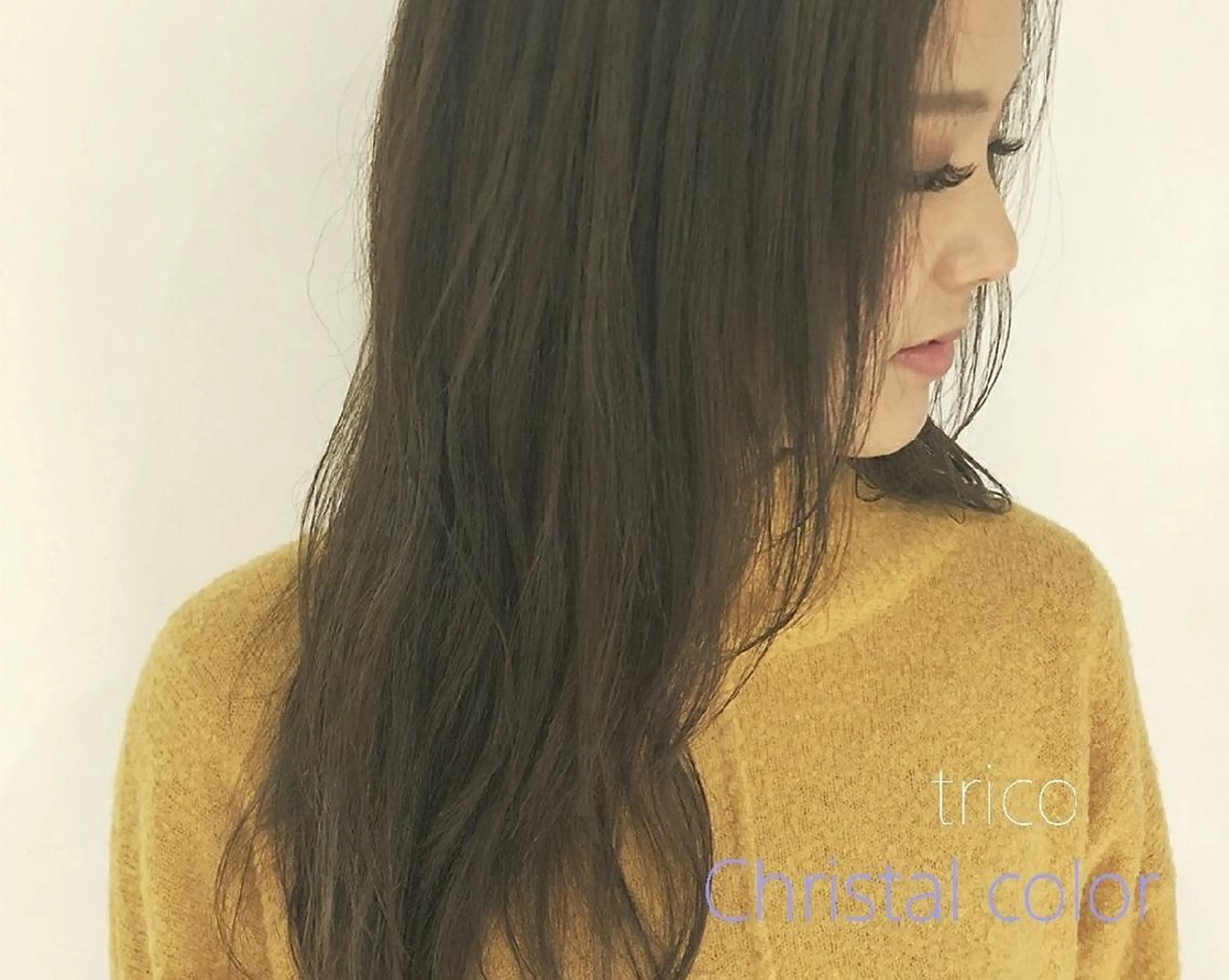 ロング カラー 透明感カラー ハイライトカラー ハイライト 竹内啓太 ボブのヘアスタイル