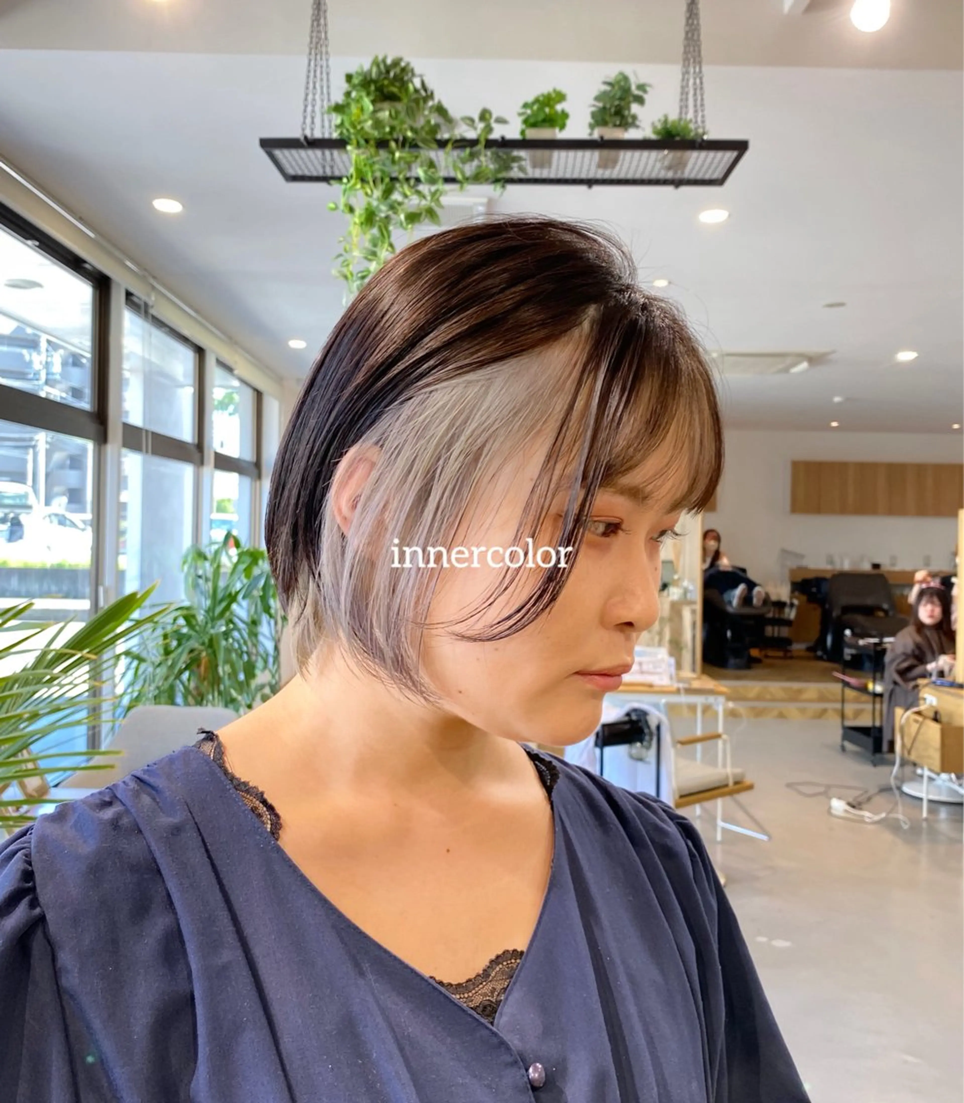 ショート カラー yate'/ Wカラー/小出捷也のヘアスタイル