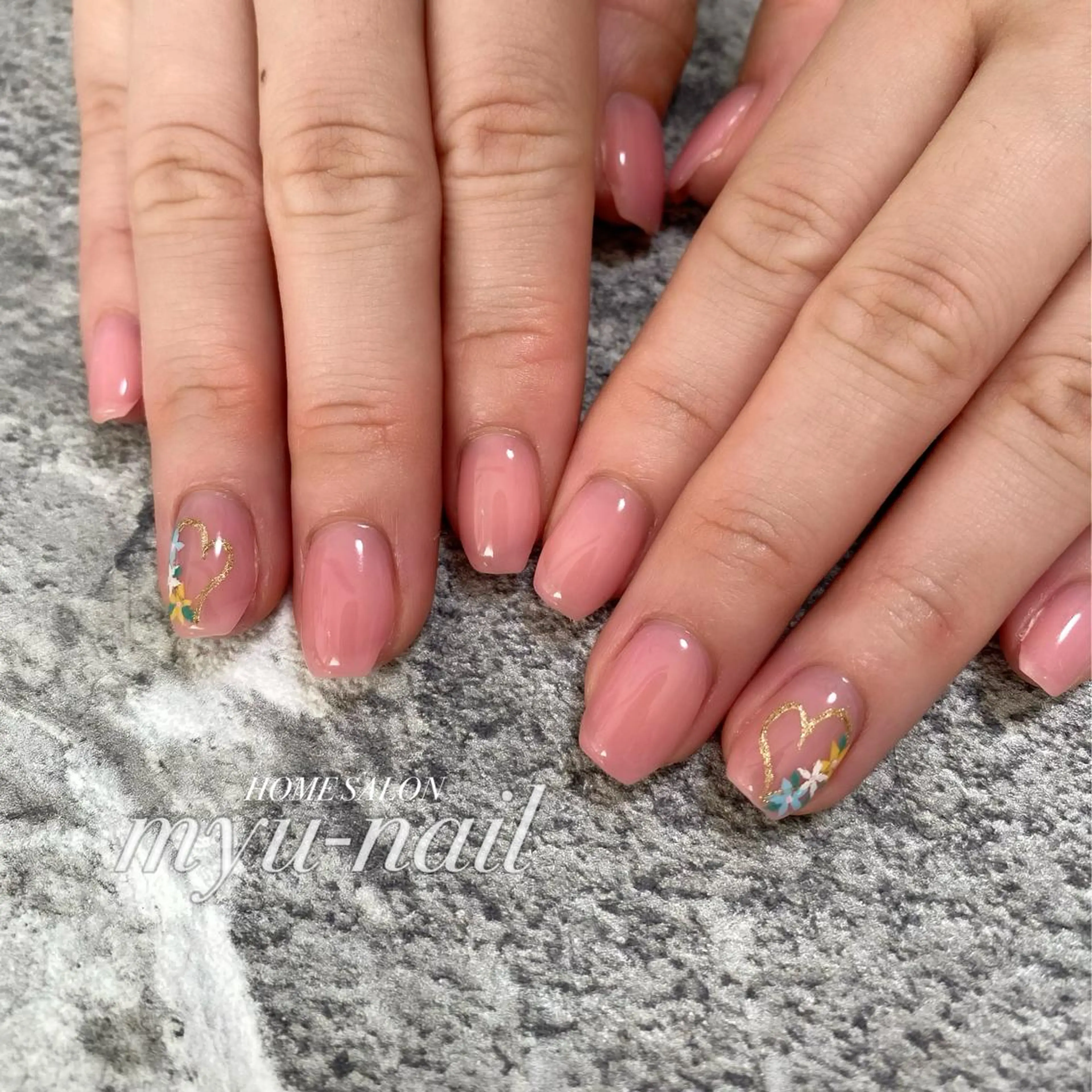 ネイル ホームサロン myu-nailのネイルデザイン