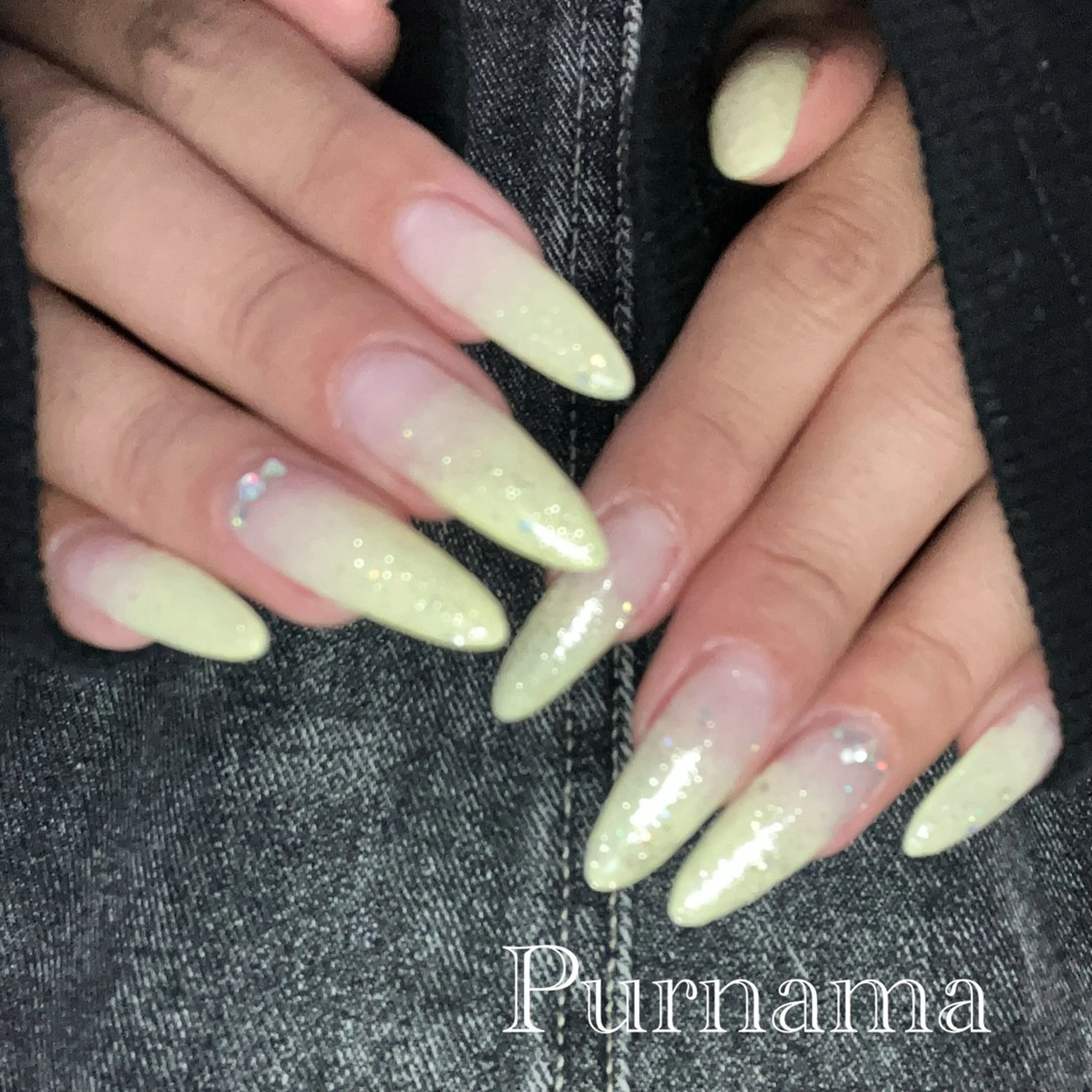 ネイル Purnama(ﾌﾟﾙﾅﾓ)所属・Purnama あきのネイルデザイン