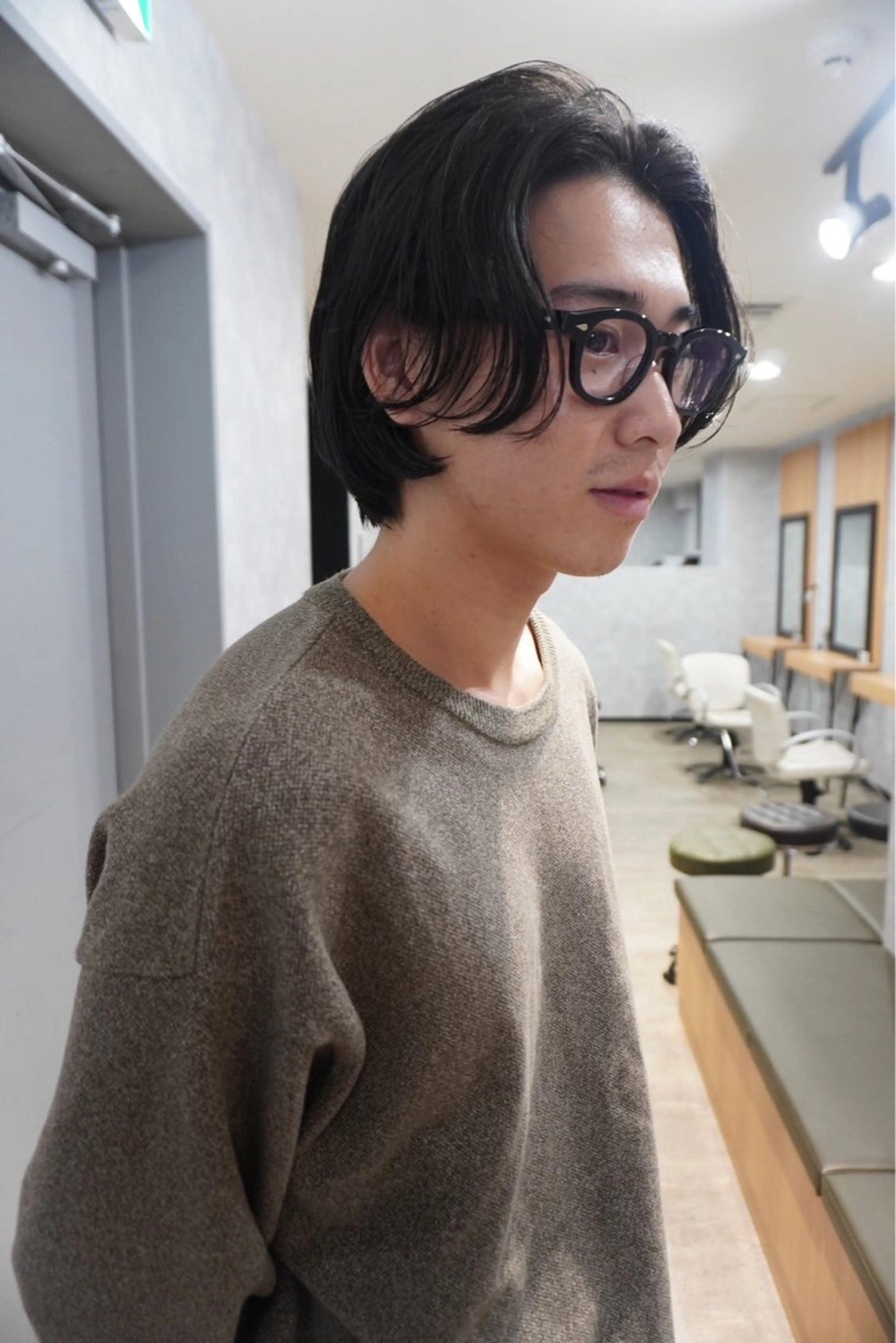 パーマ メンズ LOM/メンズサロン 狸小路7丁目のヘアスタイル