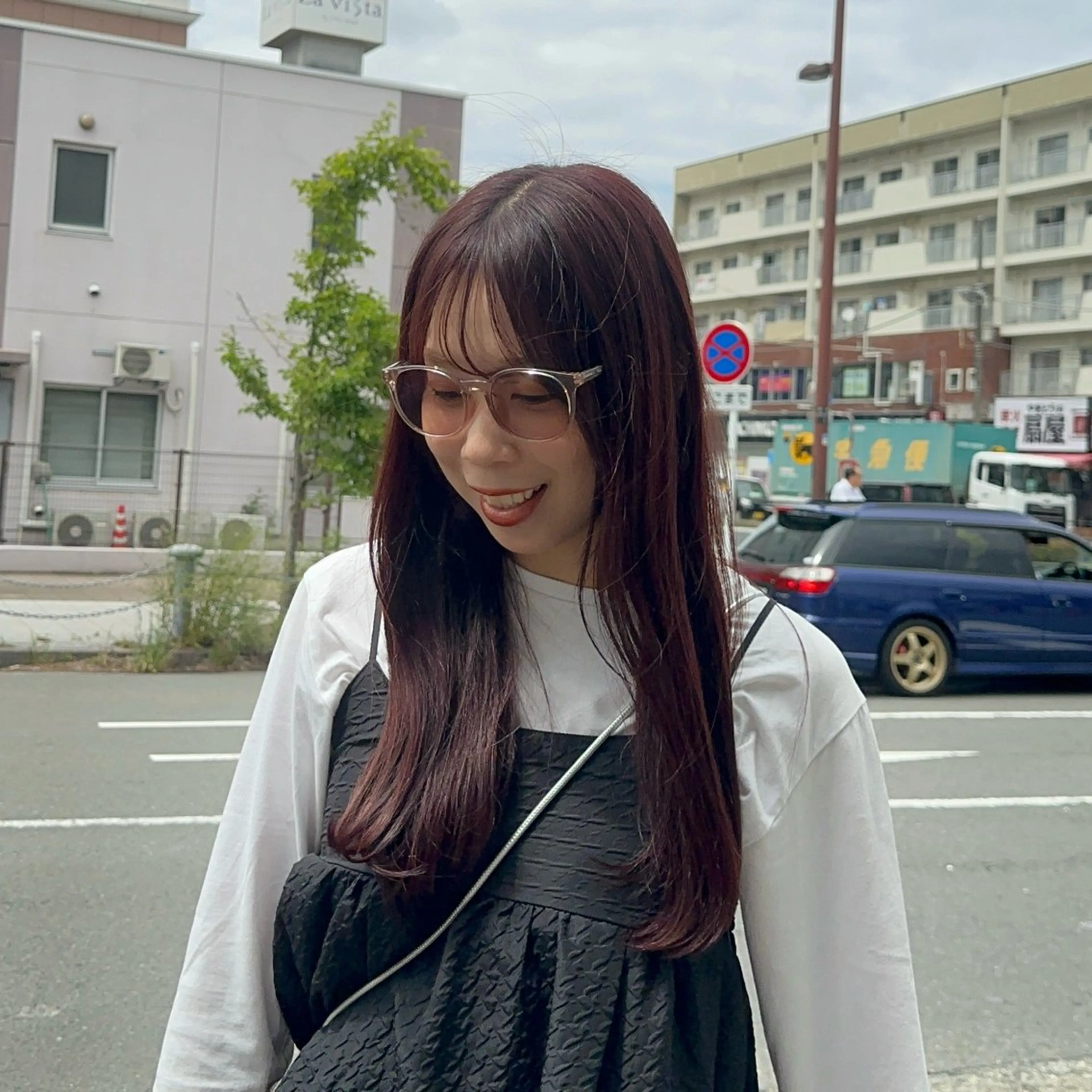 ロング カラー 𓍯暖色/韓国風 田中沙羅‎𓍯のヘアスタイル