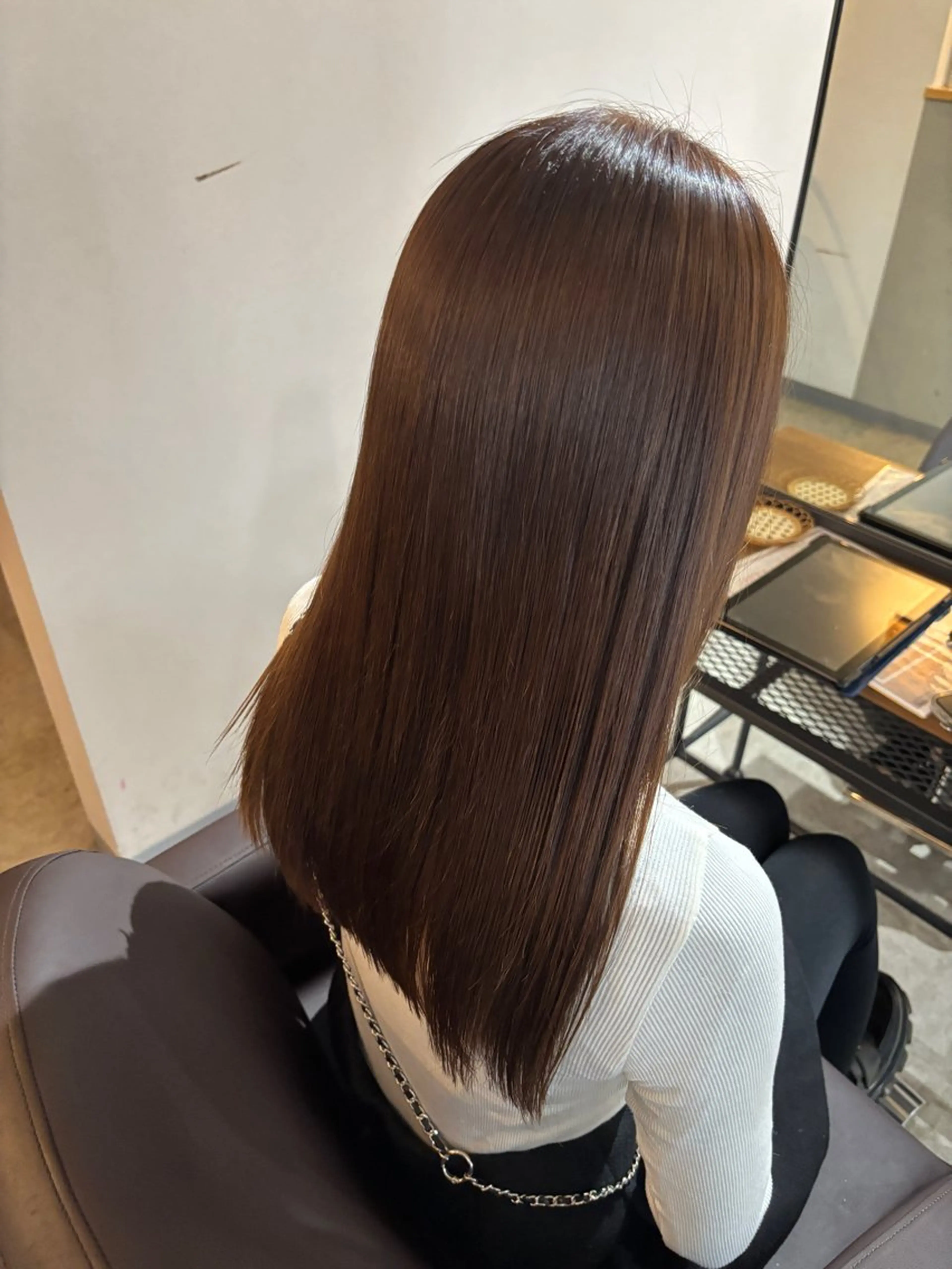 カラー カット ヘアカラー トリートメント miri.. yukinaのヘアスタイル