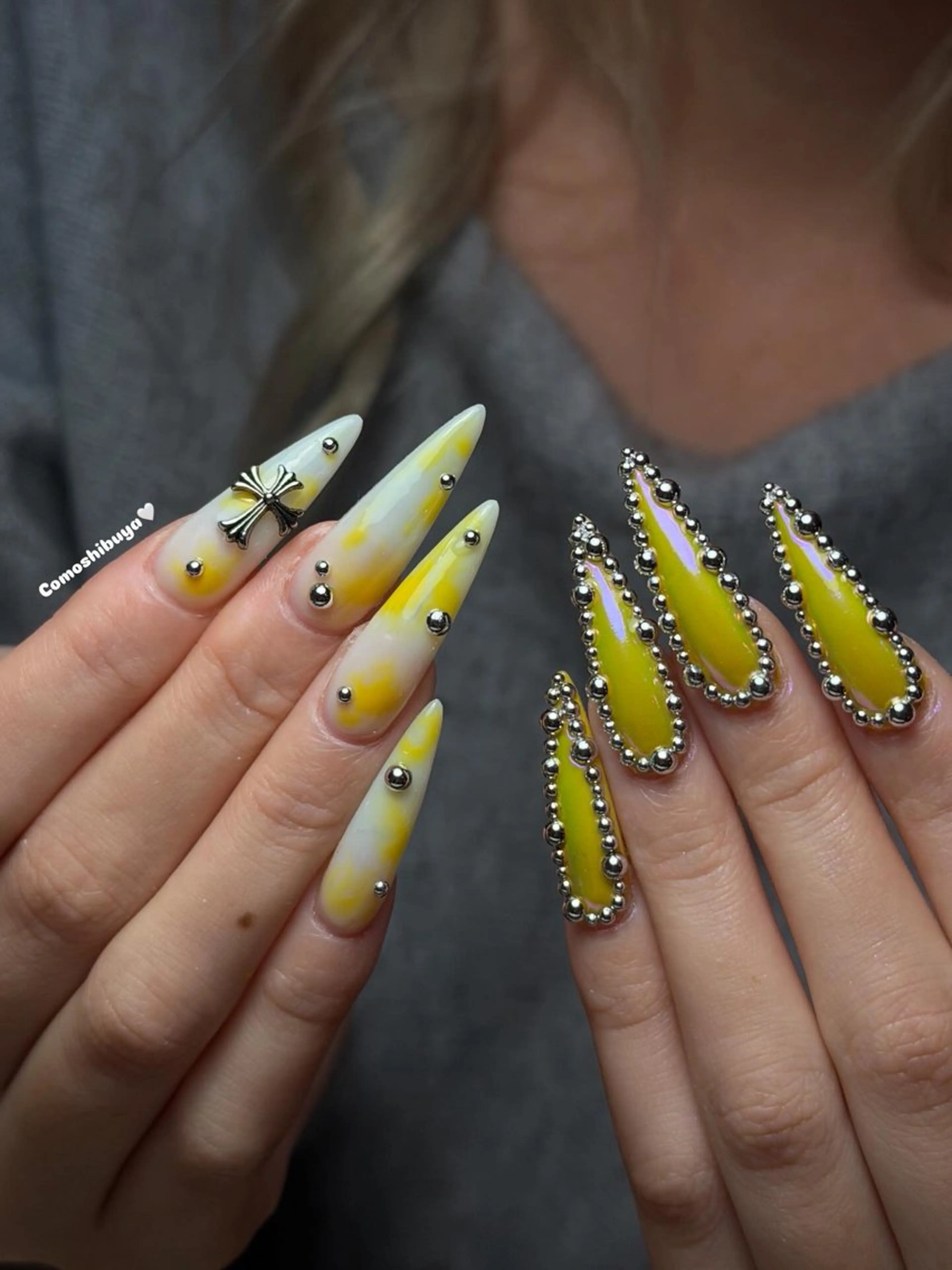 ネイル 韓国ネイル シンプルネイル ワンホンネイル ハンドネイル CoMo Nail Studio所属・CoMo Nailのネイルデザイン