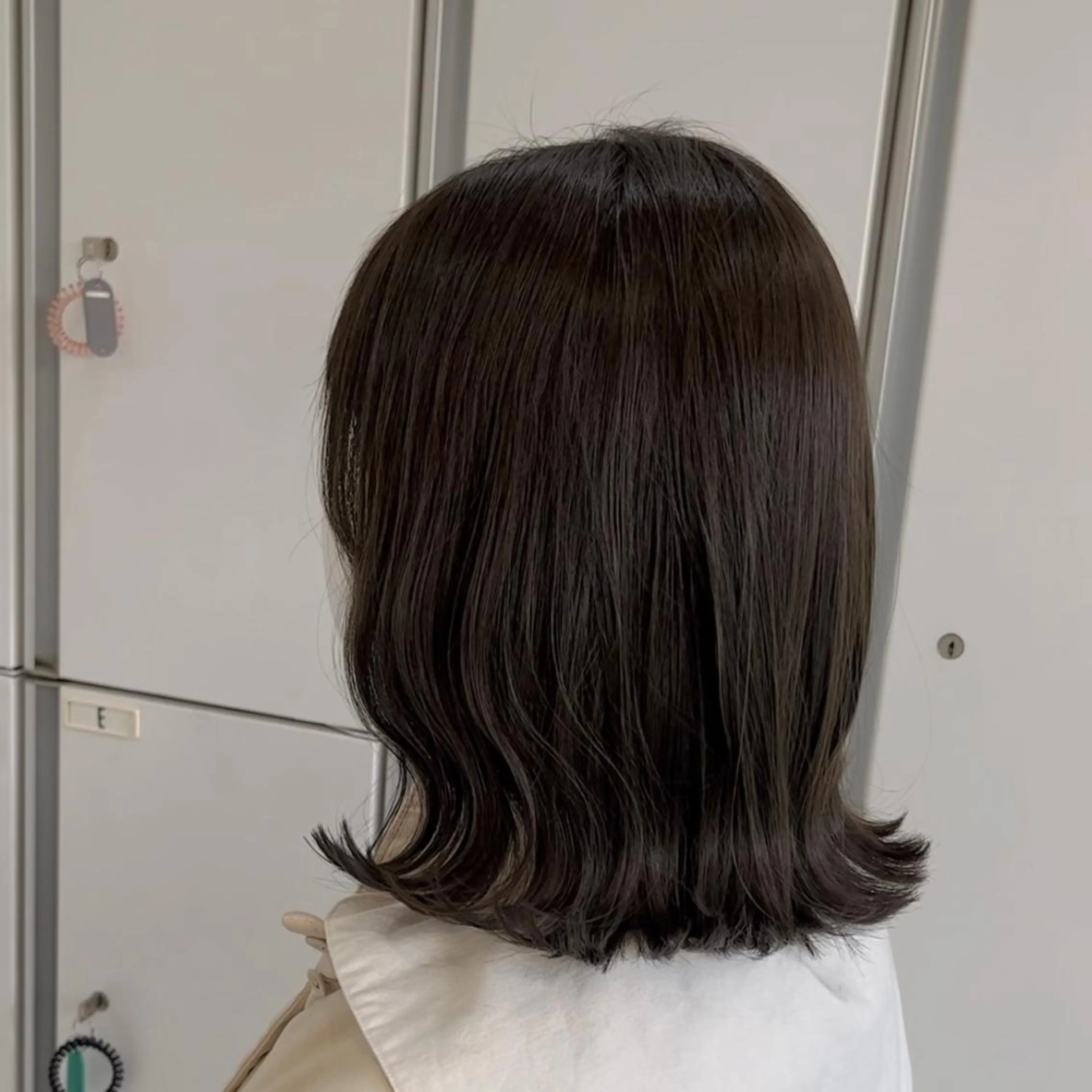 ミディアム 縮毛矯正/髪質改善 斉藤春のヘアスタイル