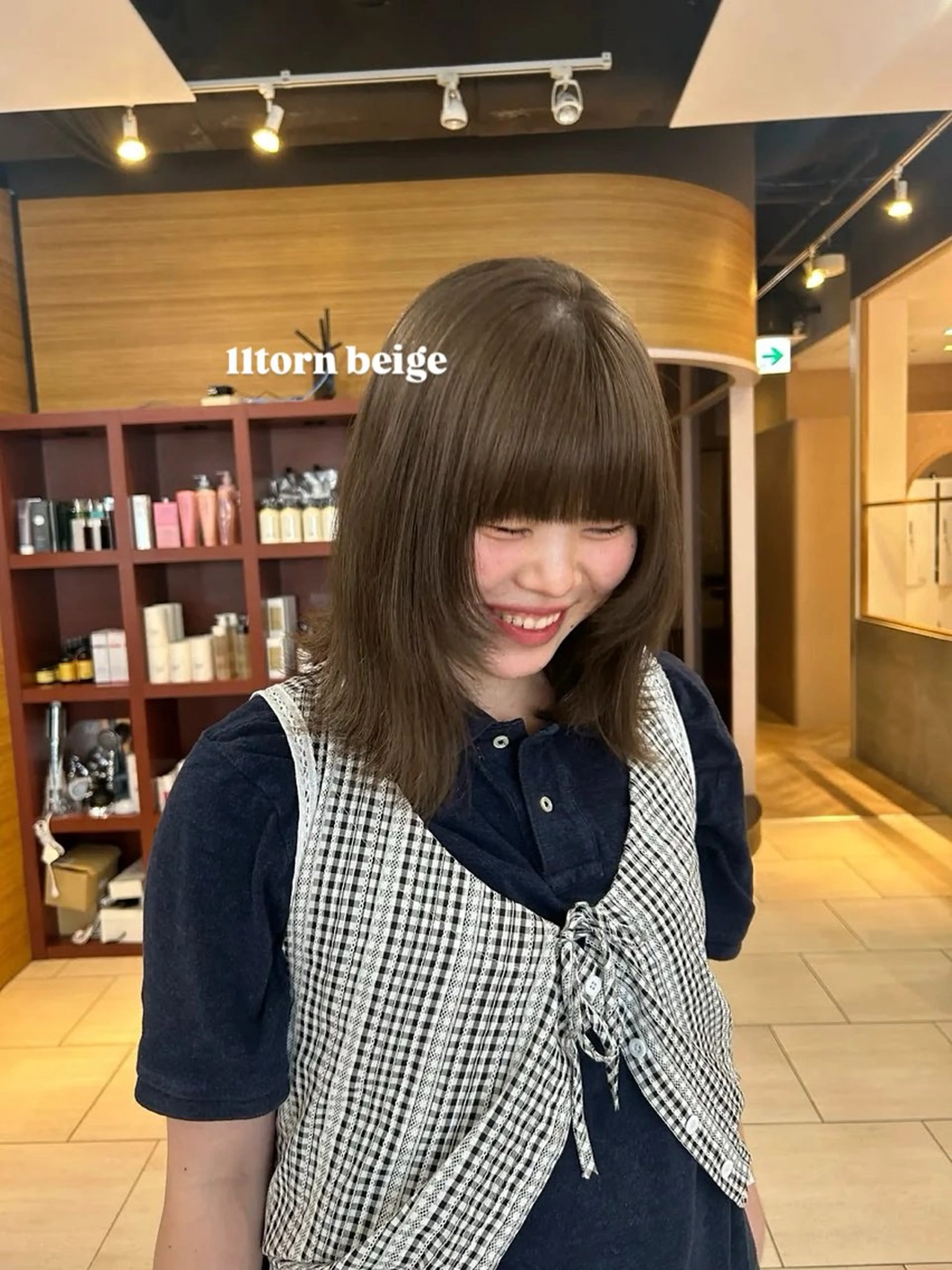 ミディアム カラー ヘアカラー トリートメント 透明感color 🫧ruko🌿銀座のヘアスタイル