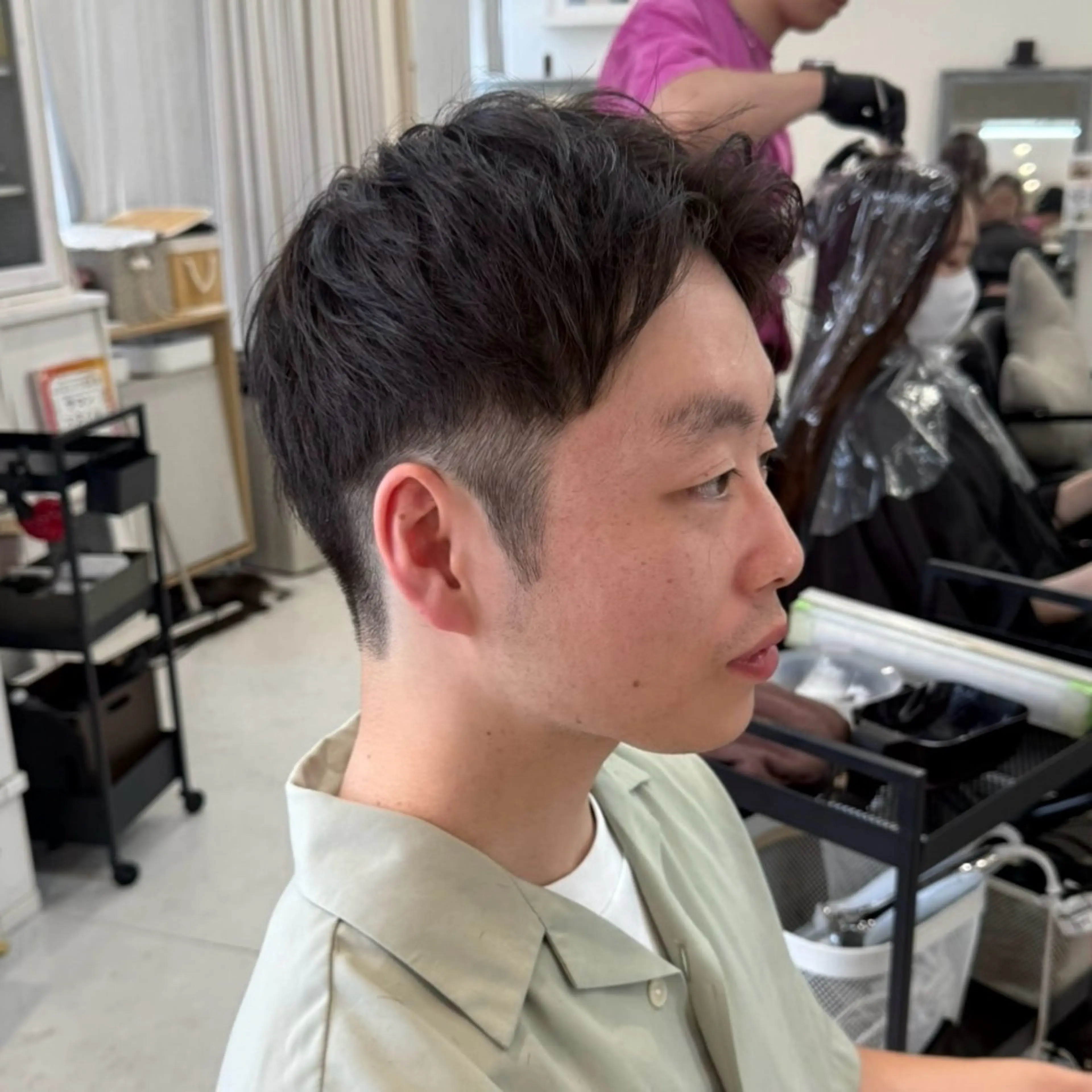 メンズ カット 榎本 雪来 LEV.のヘアスタイル