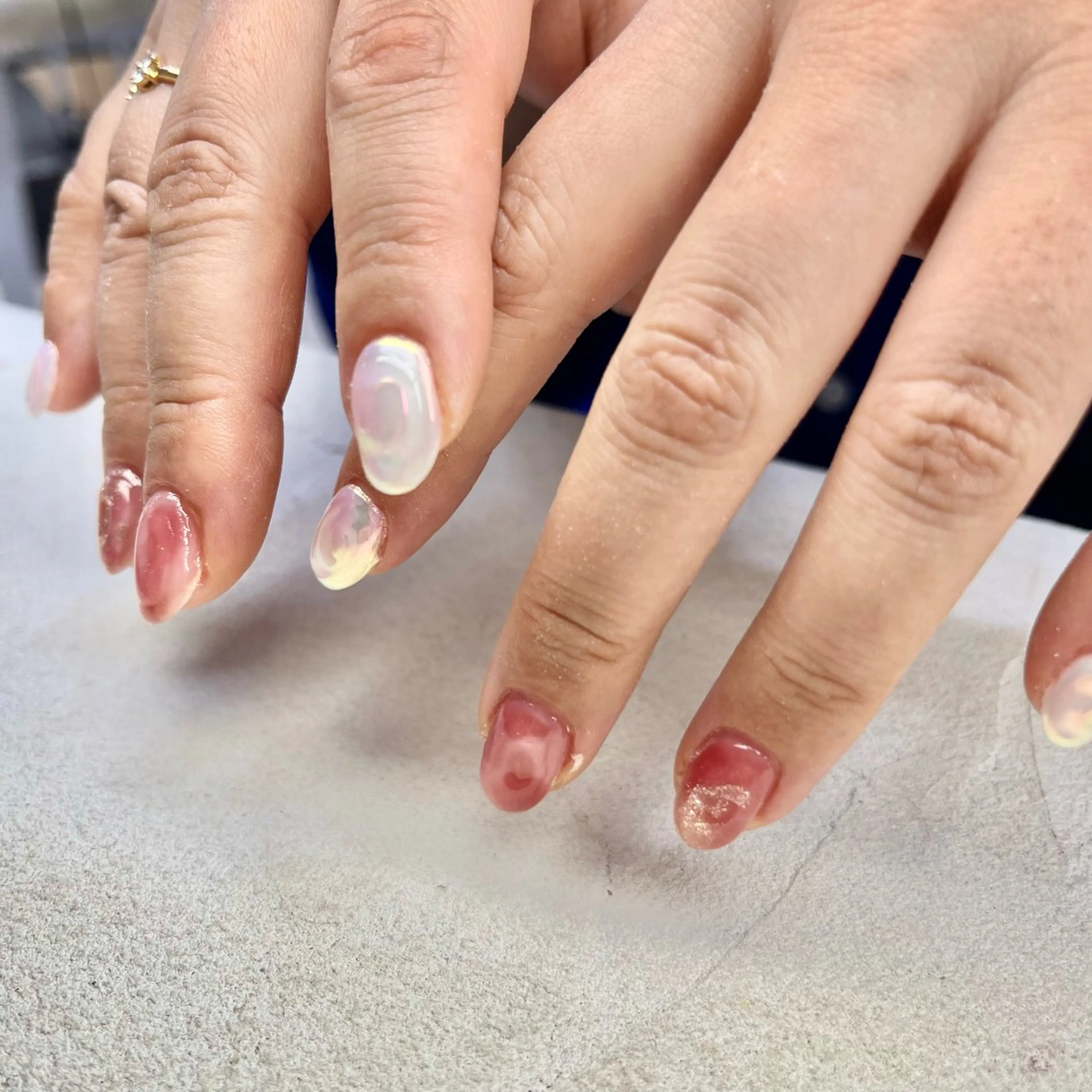 ネイル ニュアンスネイル bianca TORII🌞のネイルデザイン
