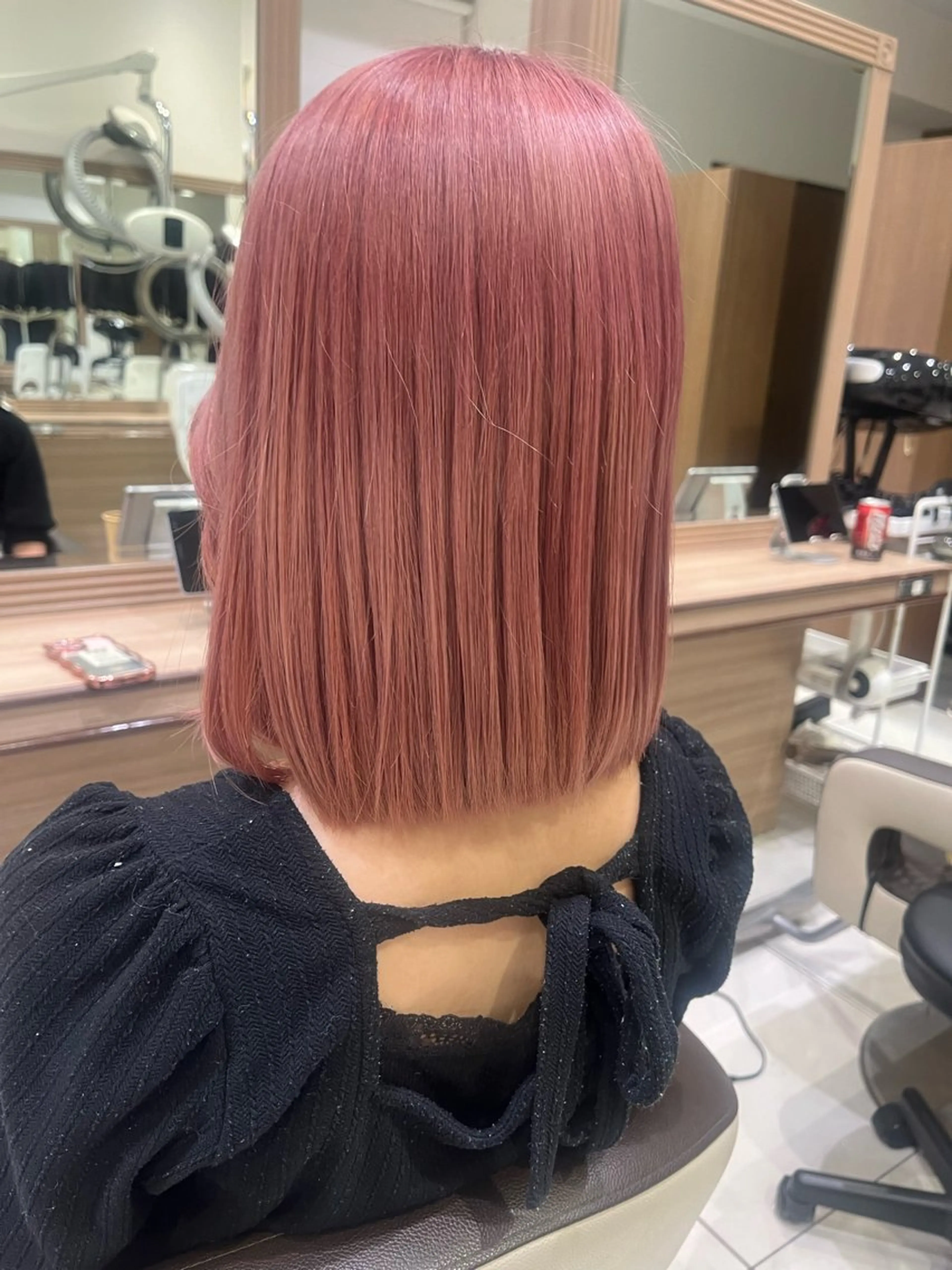 カラー ヘアカラー 中溝有紗🐰透明感 カラー・メンズパーマのヘアスタイル
