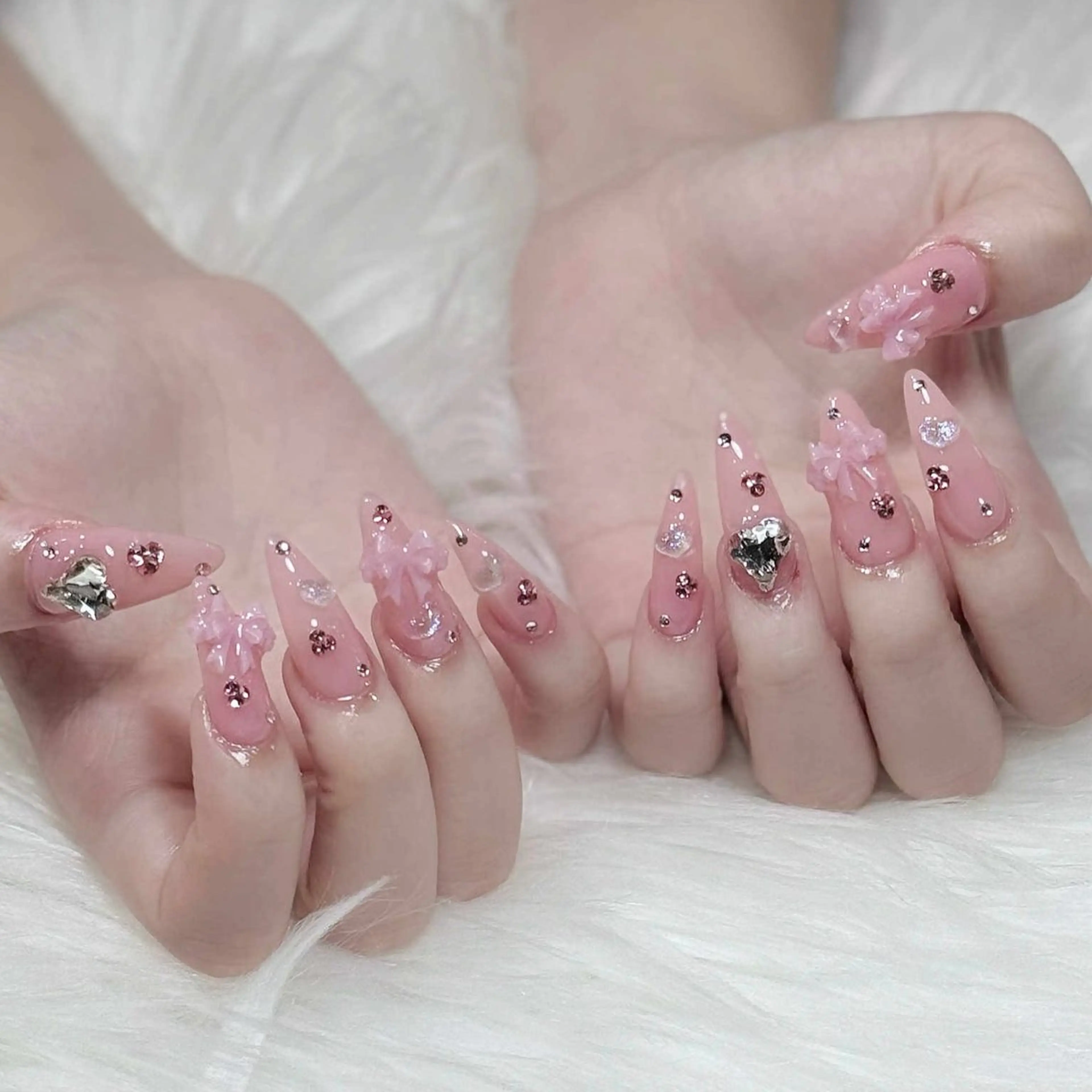 ネイル 韓国ネイル 持ち込み ニュアンスネイル ワンホンネイル ハンドネイル AKIKO NAILのネイルデザイン